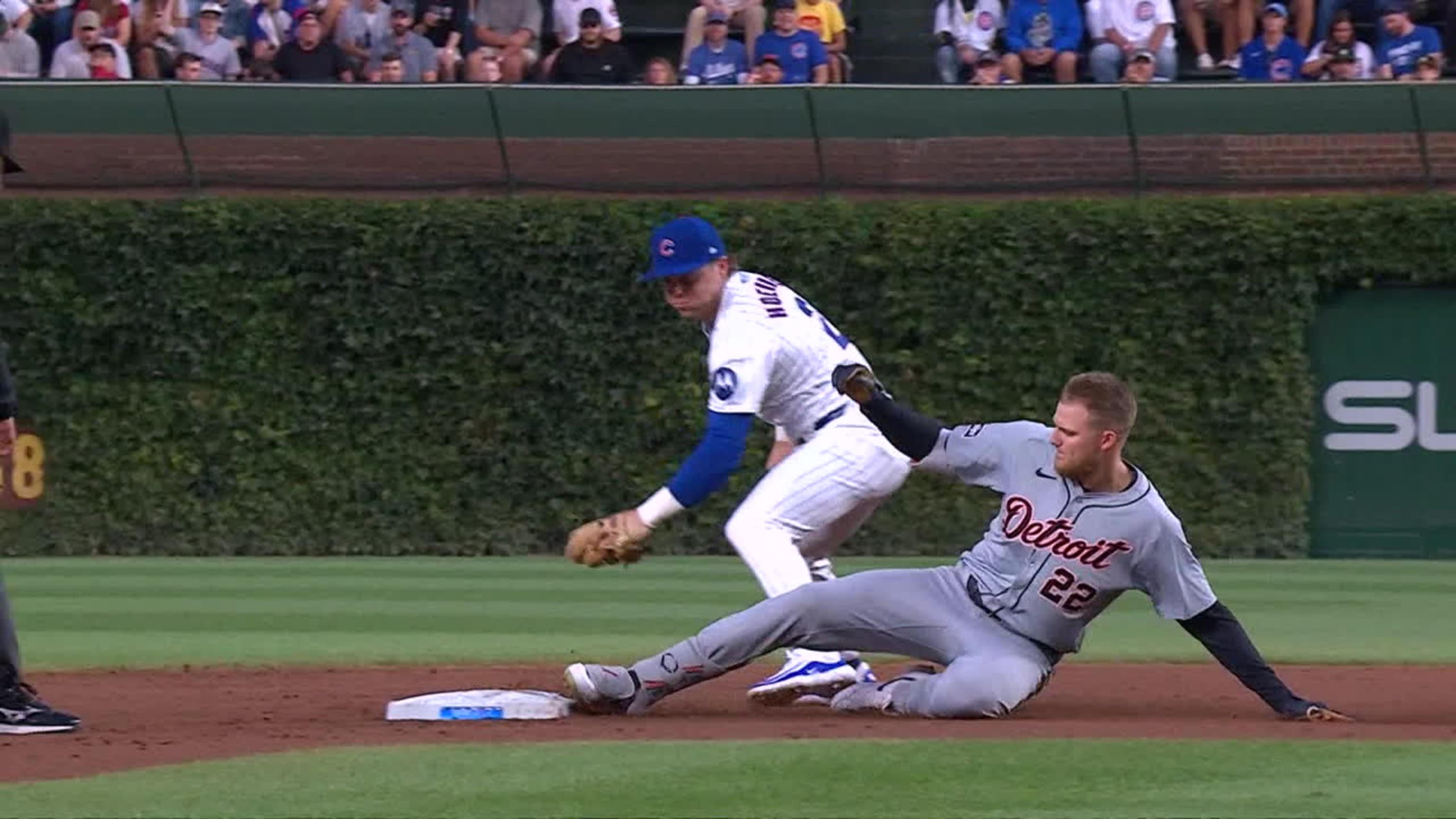 Parker Meadows' three-hit game vs. Cubs