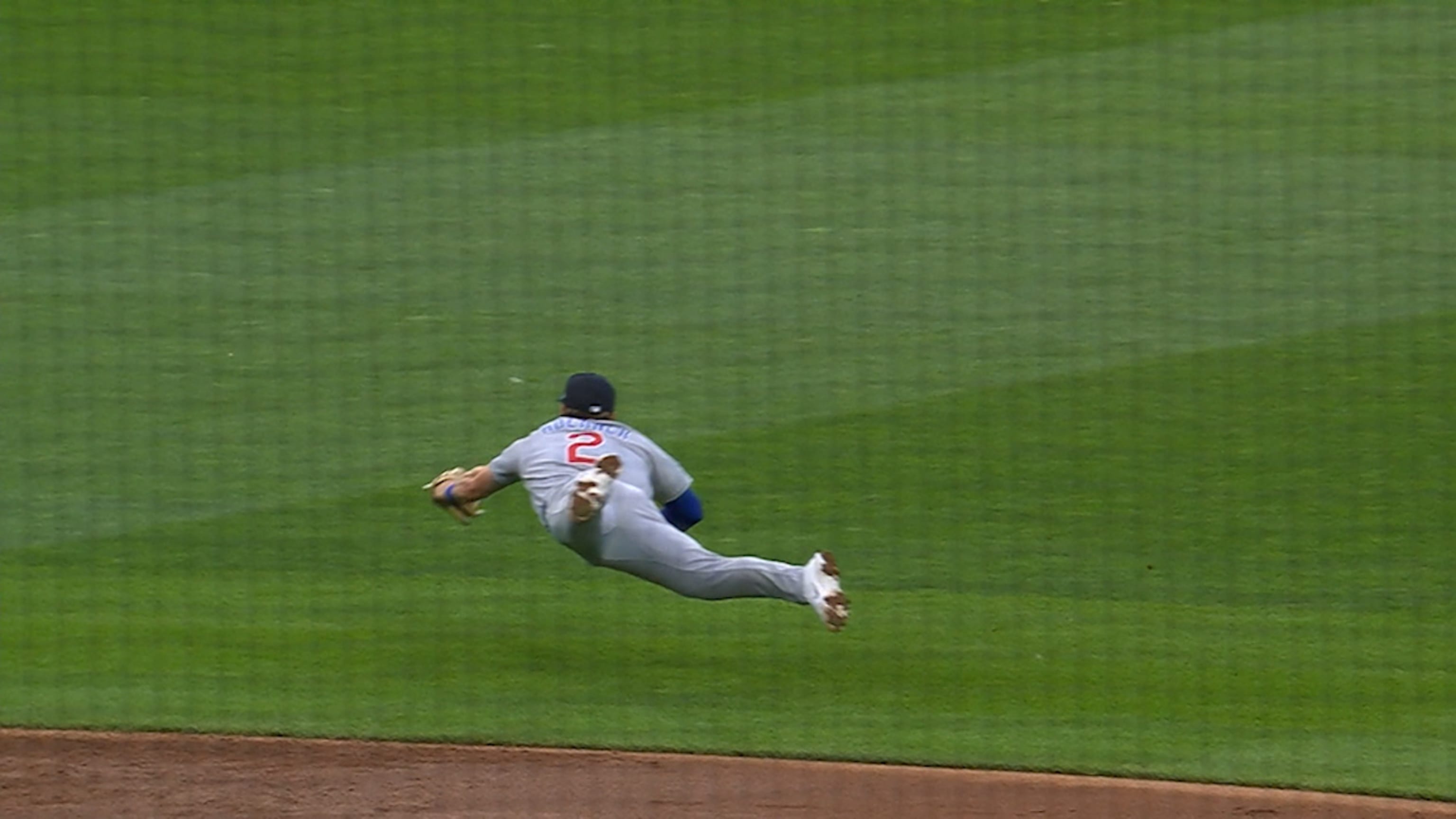 Nico Hoerner wins Play of the Week for dive and throw