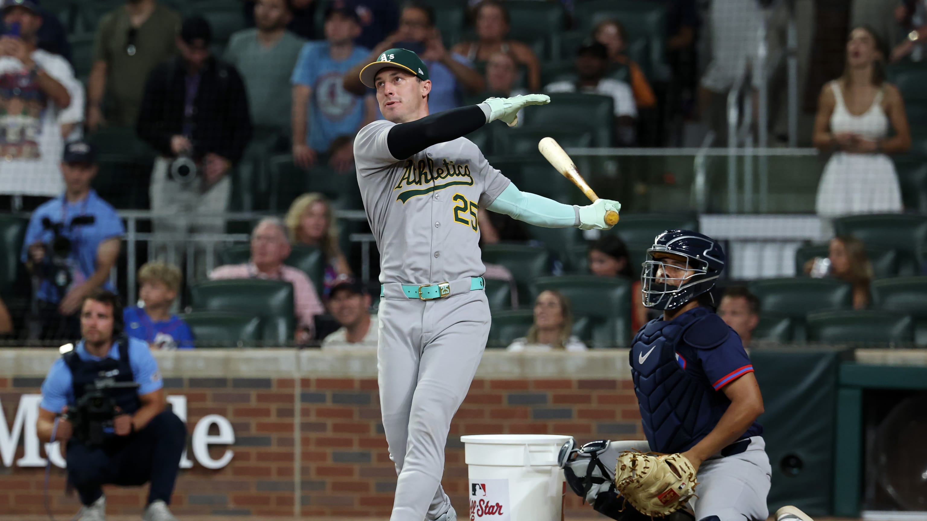 Los dos jonrones de Brent Rooker en el ASG Swing-Off