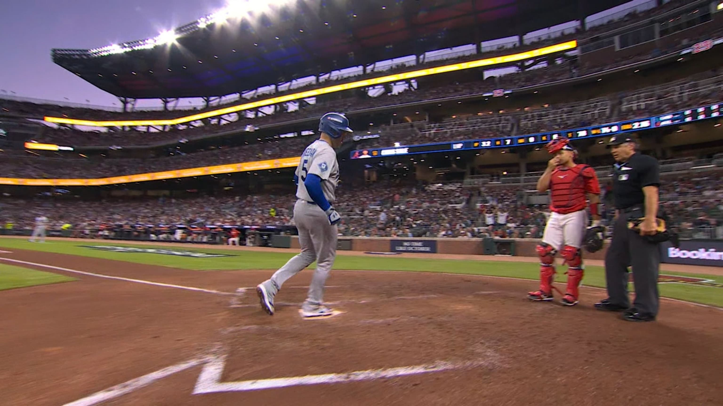 Jonrón en solitario de Freddie Freeman
