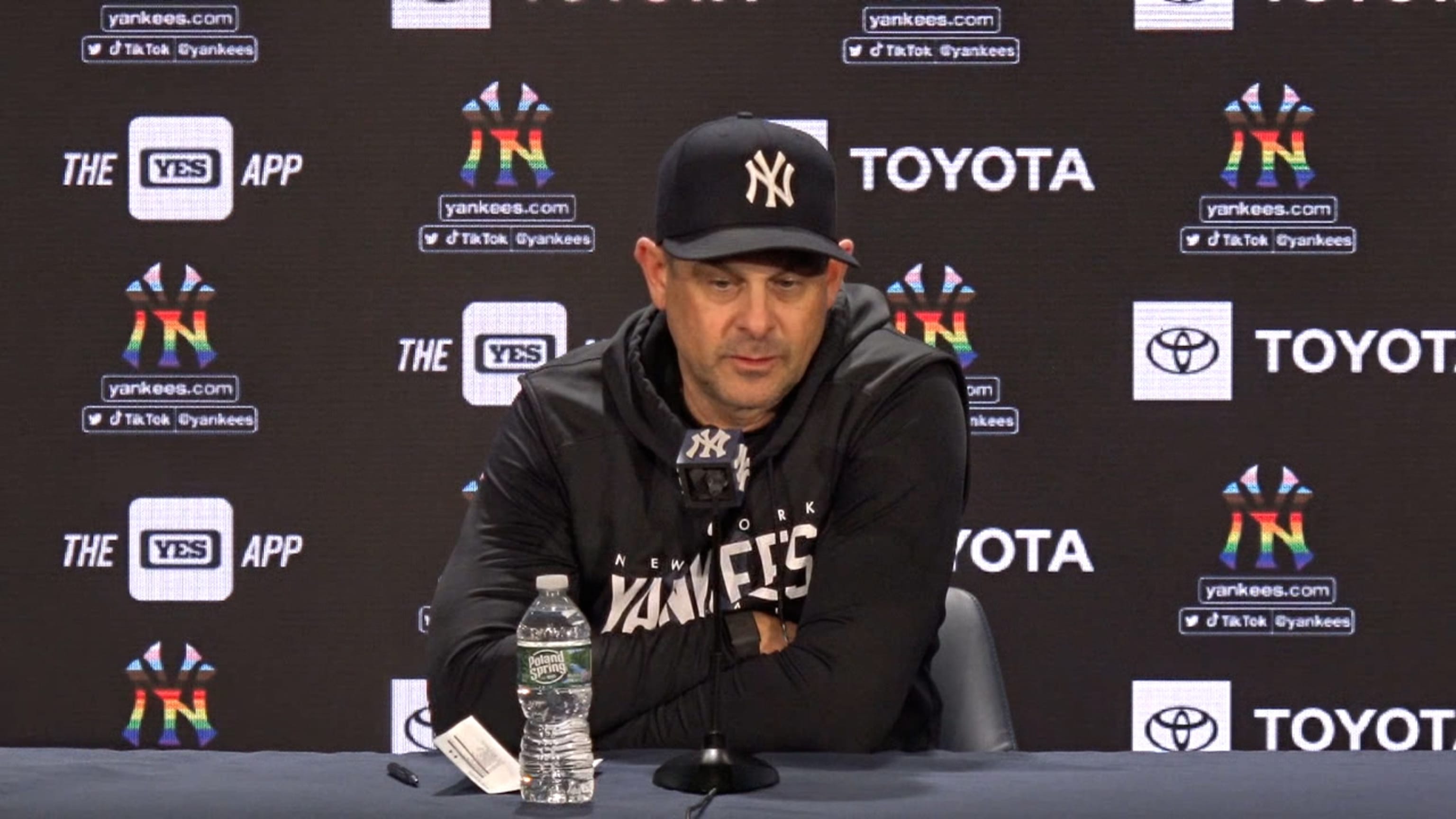 Yankees' Aaron Boone has a message for disgruntled fans calling