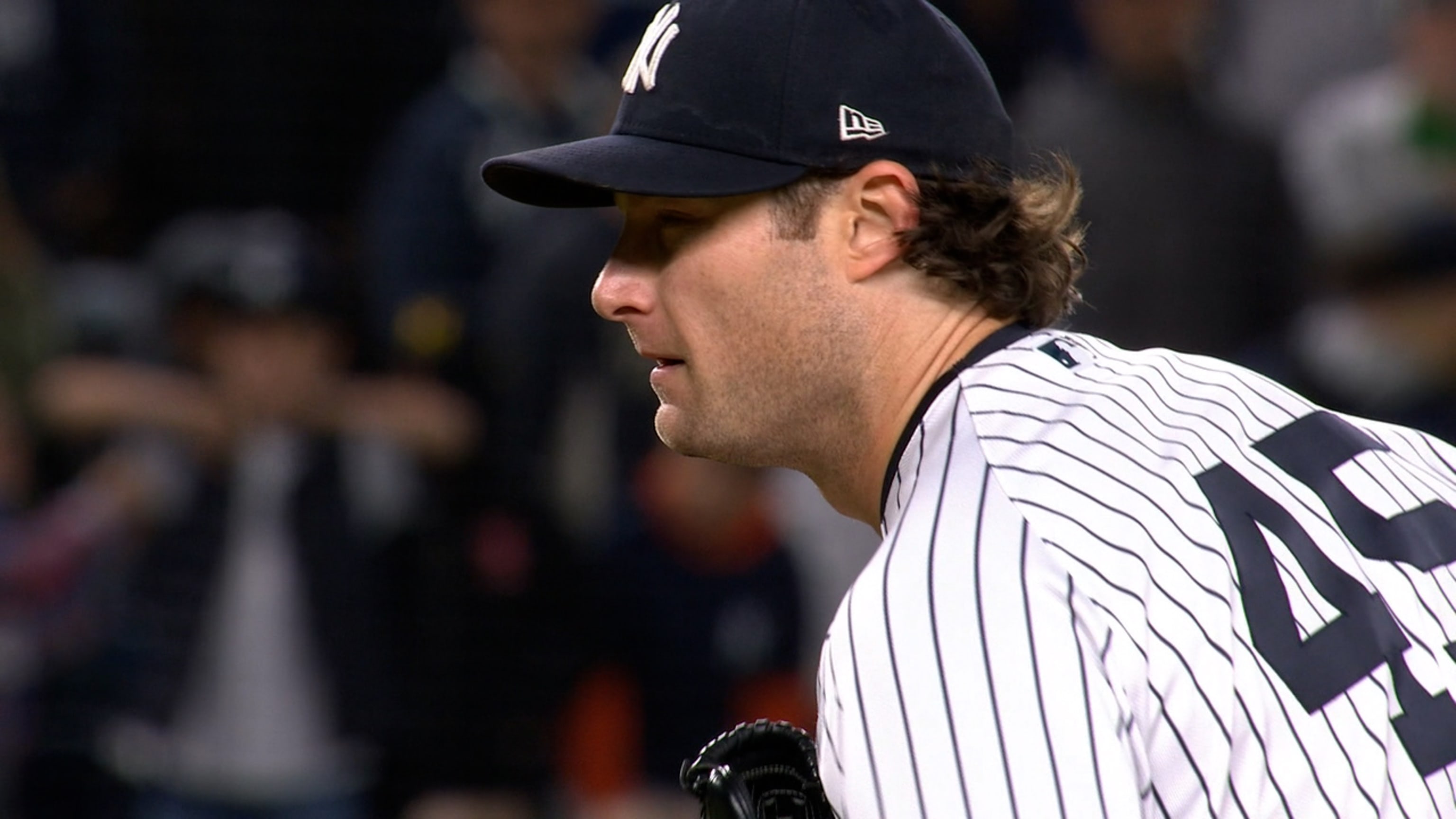 Yankees pitcher Gerrit Cole ejected after he screams at umpire