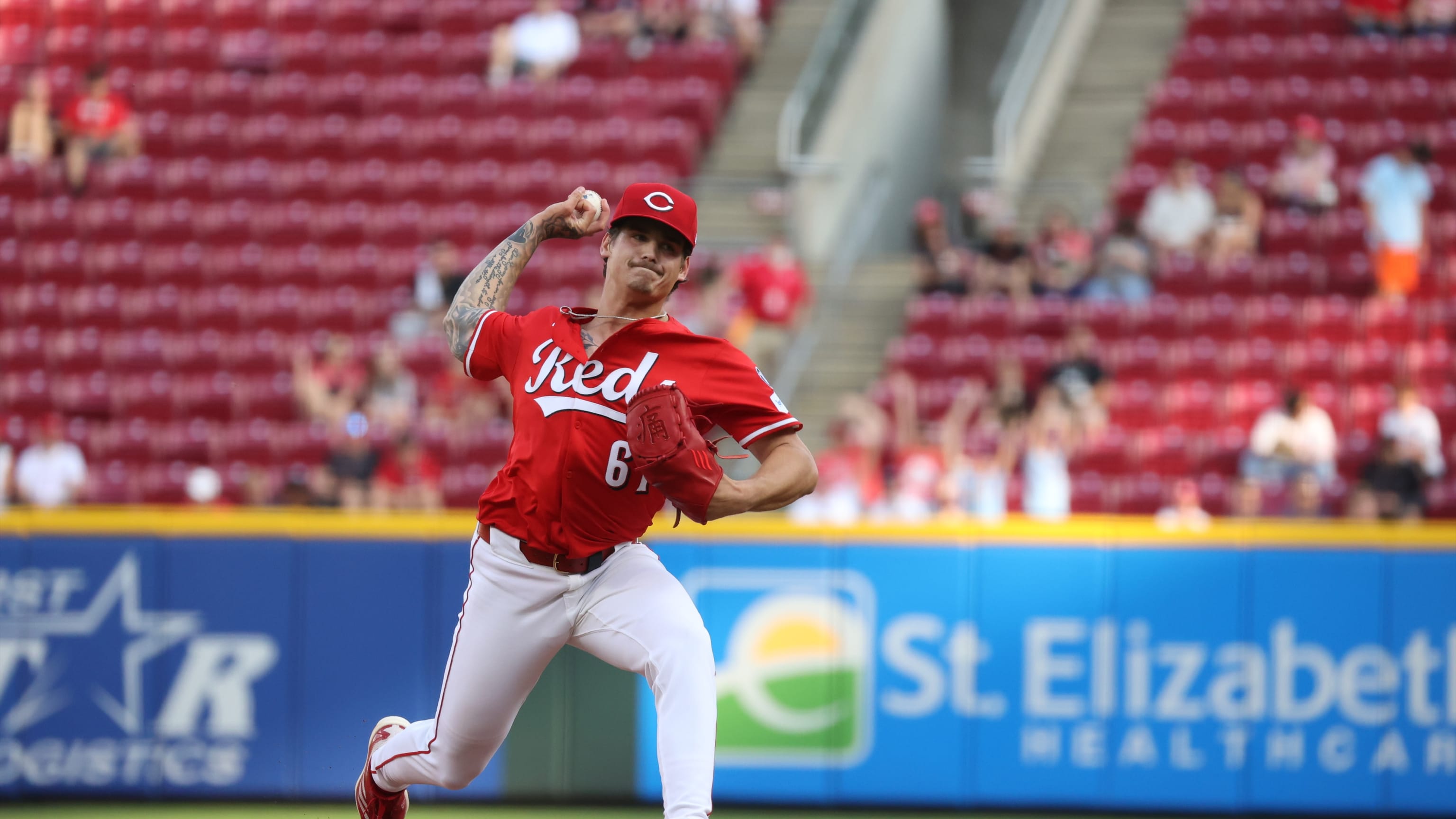 Chase Petty's first Major League strikeout
