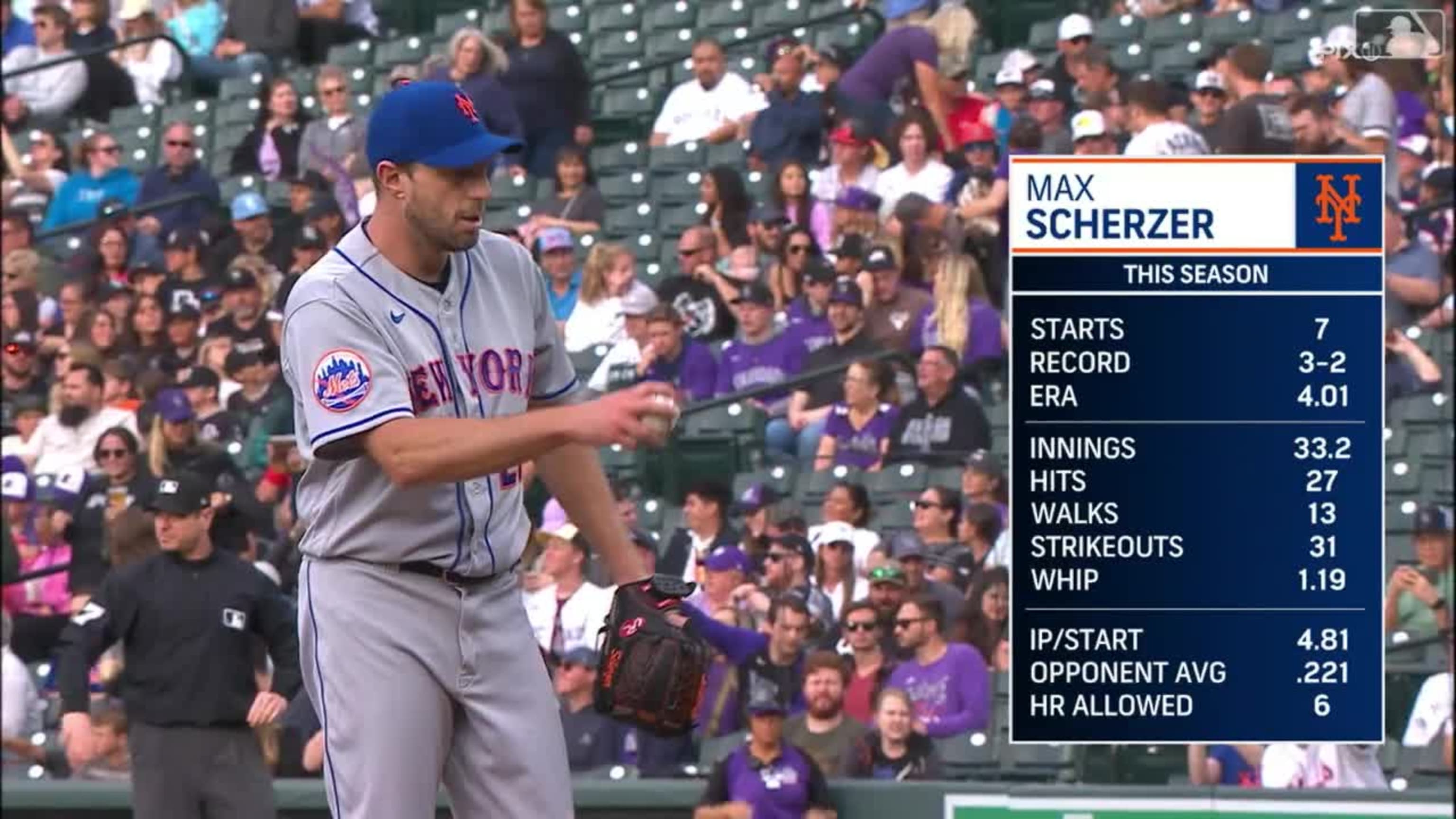 Max Scherzer poncha a ocho