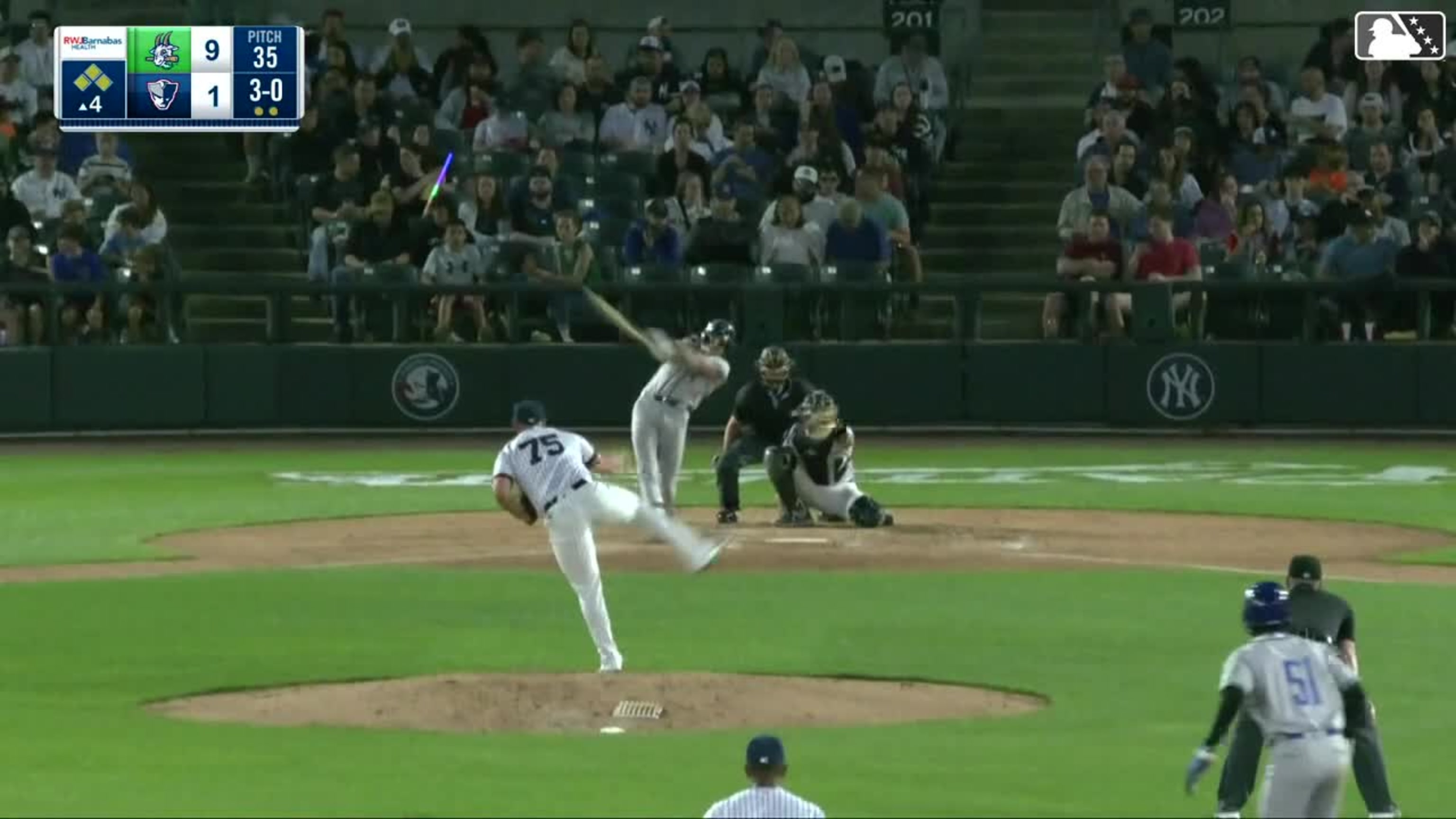 Cole Carrigg wallops a grand slam