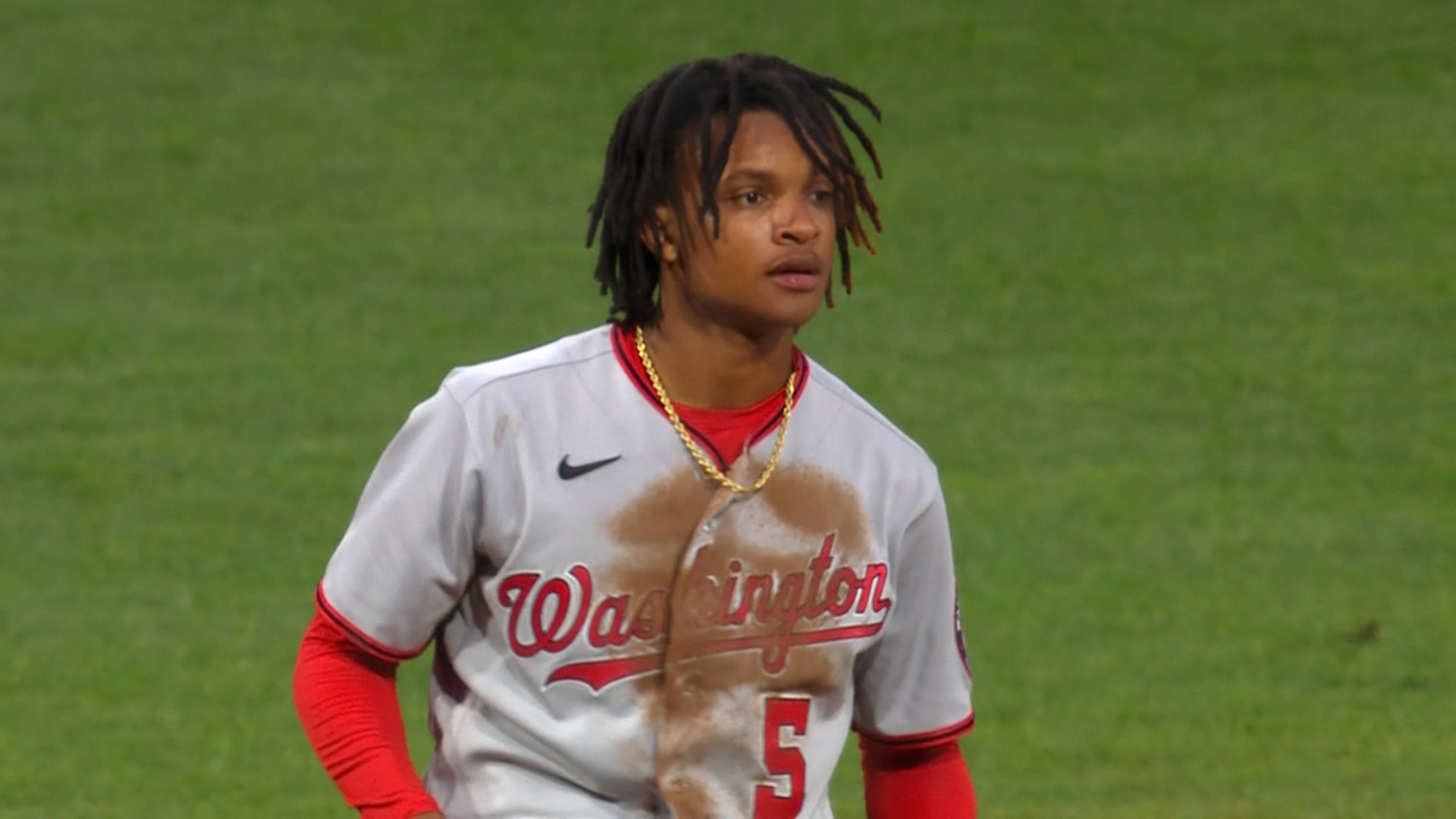 Washington Nationals on X: When we were told CJ Abrams won @MLB's Electric  Play of the Week, we literally had to ask, Which one? Congrats,  @CJAbrams01! #NATITUDE  / X