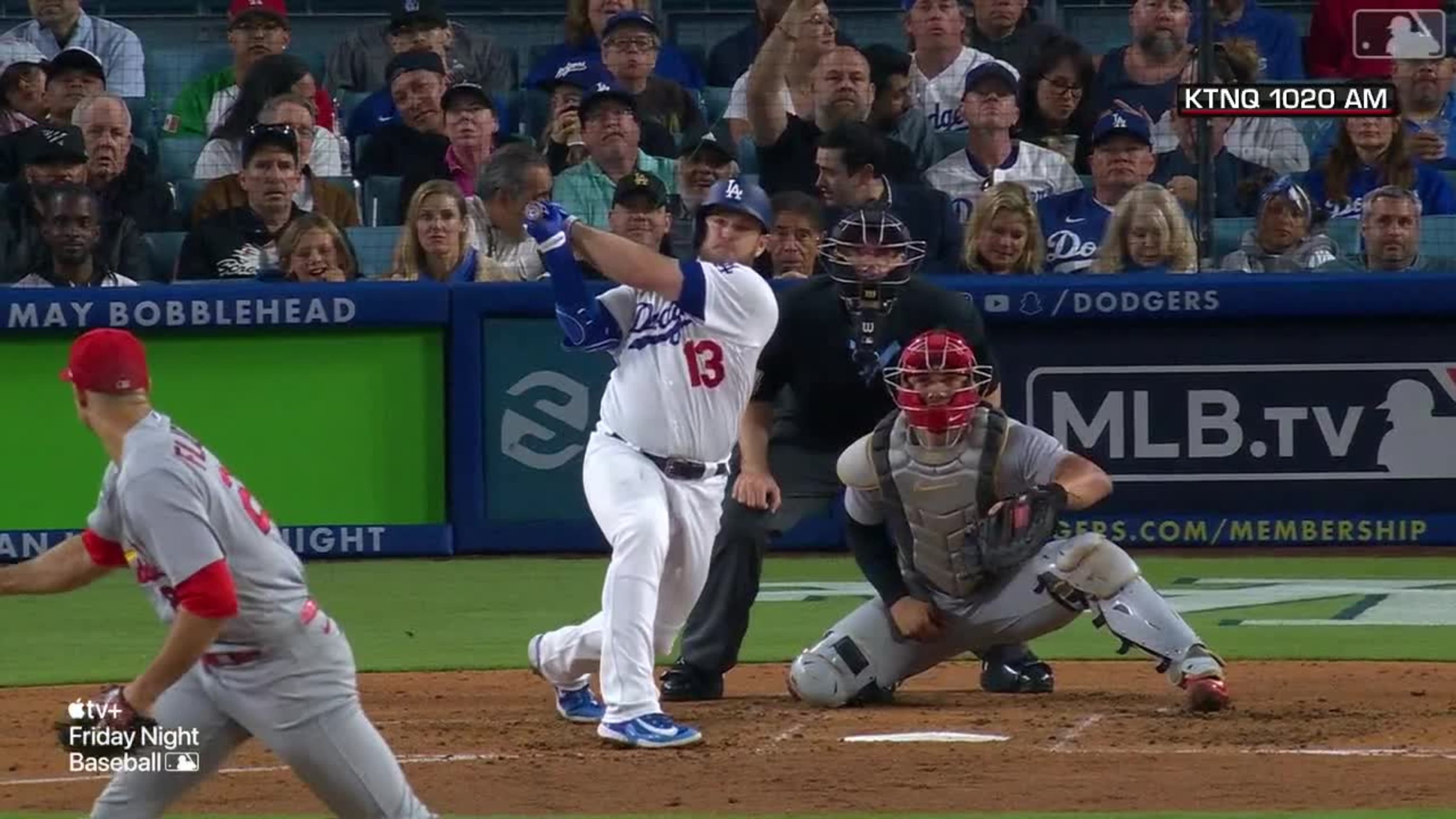 Doblete productor de Max Muncy