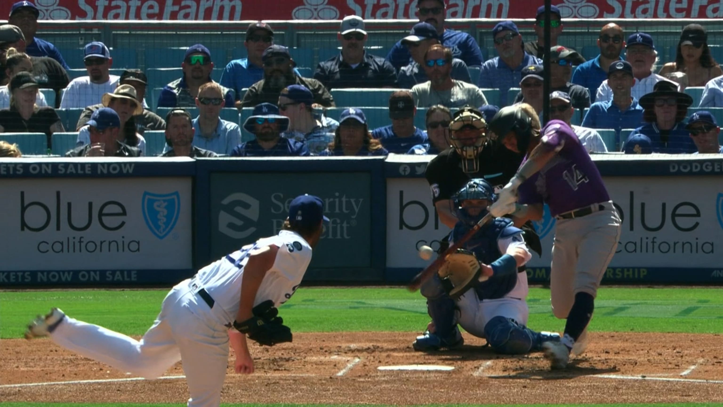 1er HR de Ezequiel Tovar en MLB