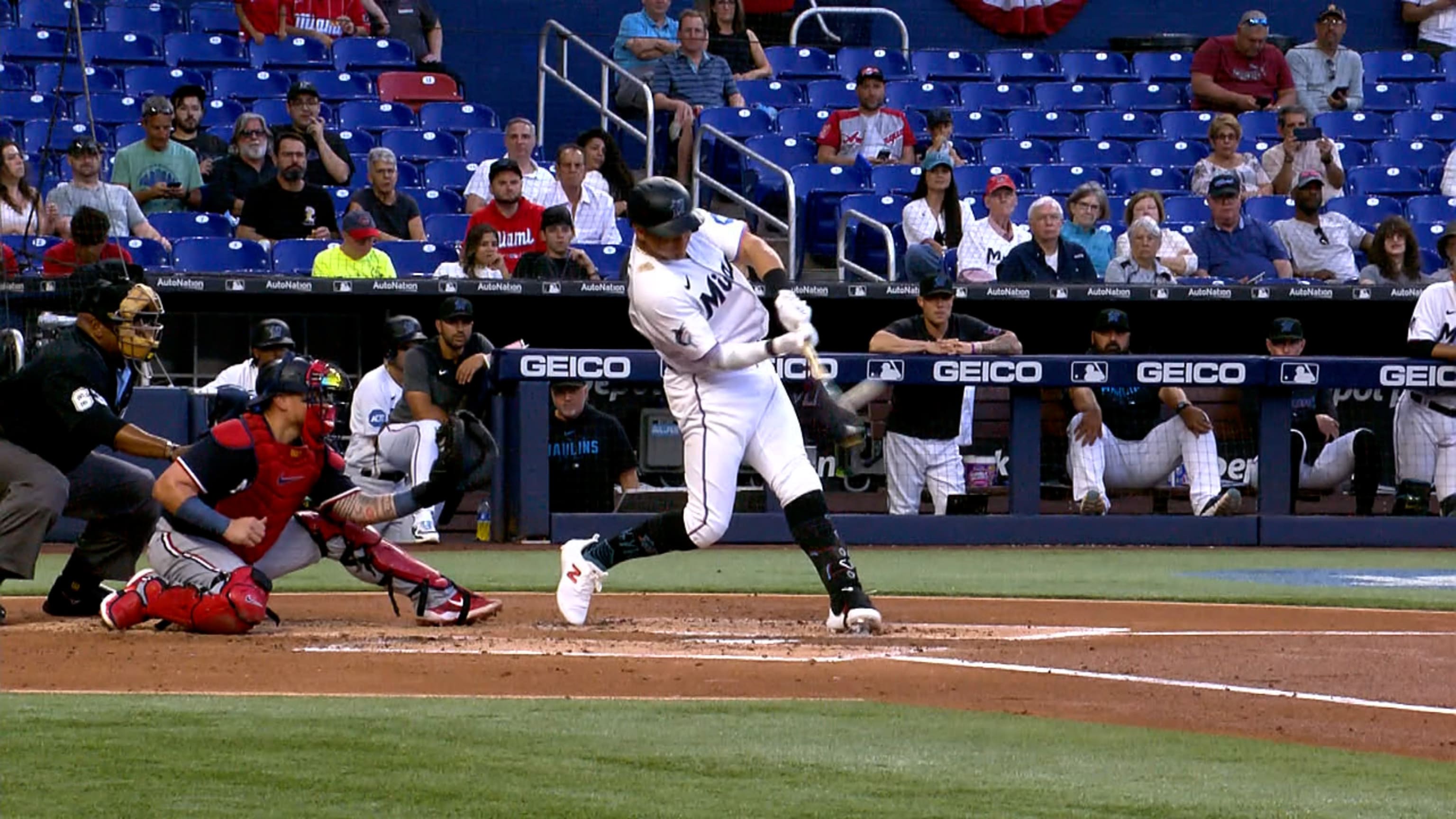 Marlins' Alcantara pitches 1:57 shutout, defeats Twins