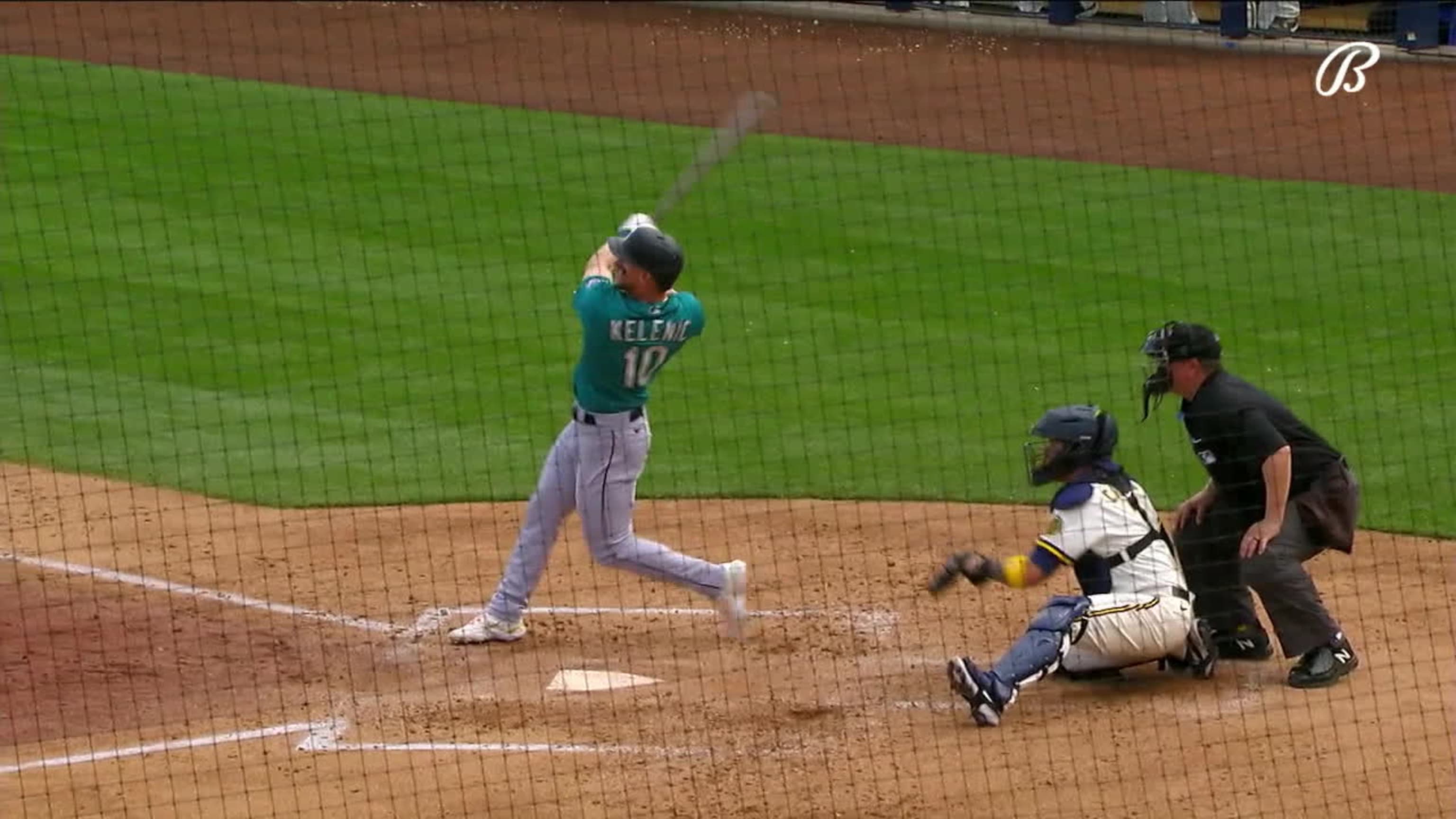 Kelenic aplasta jonrón solitario