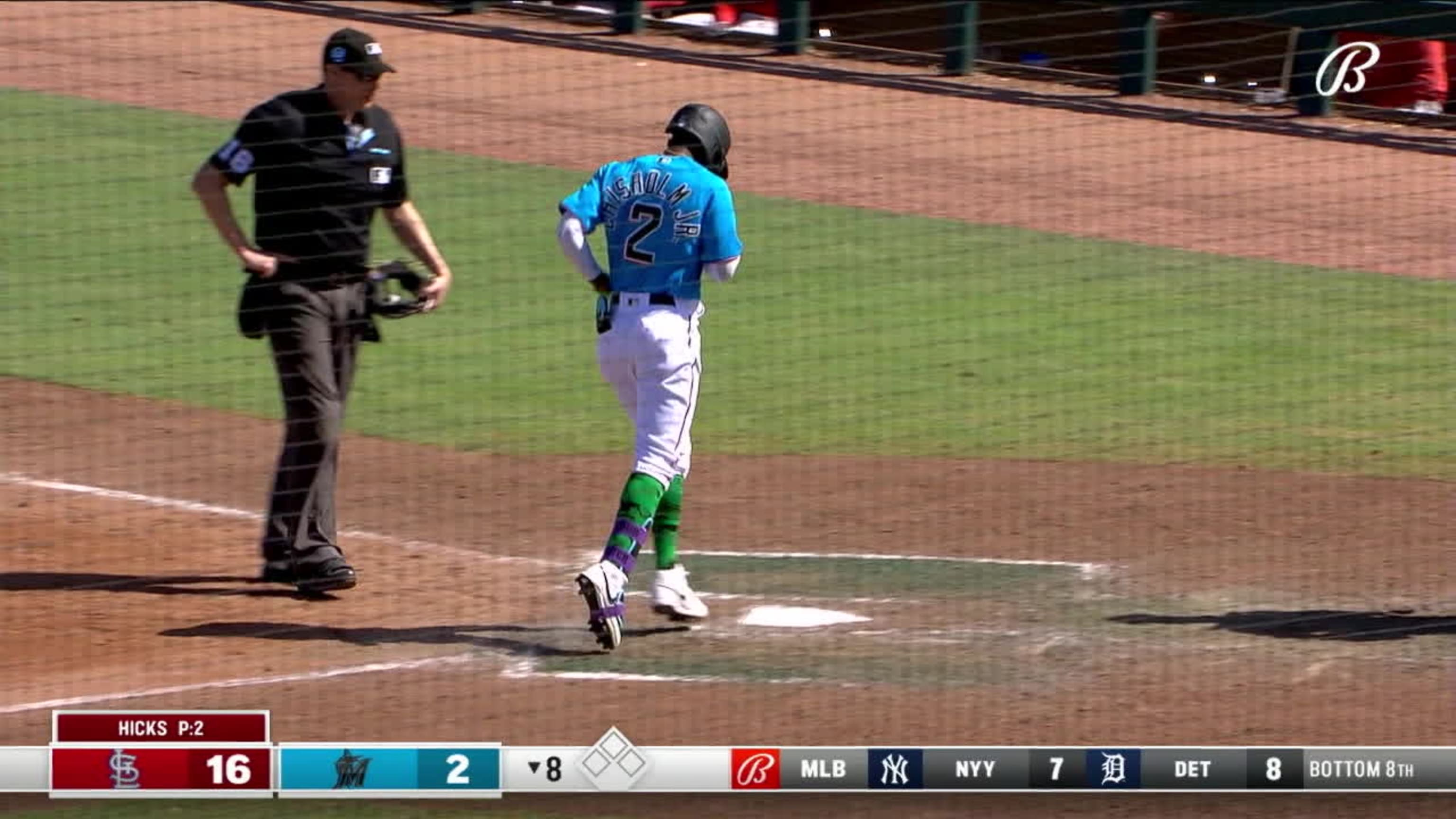 Jazz Chisholm Jr.'s solo home run