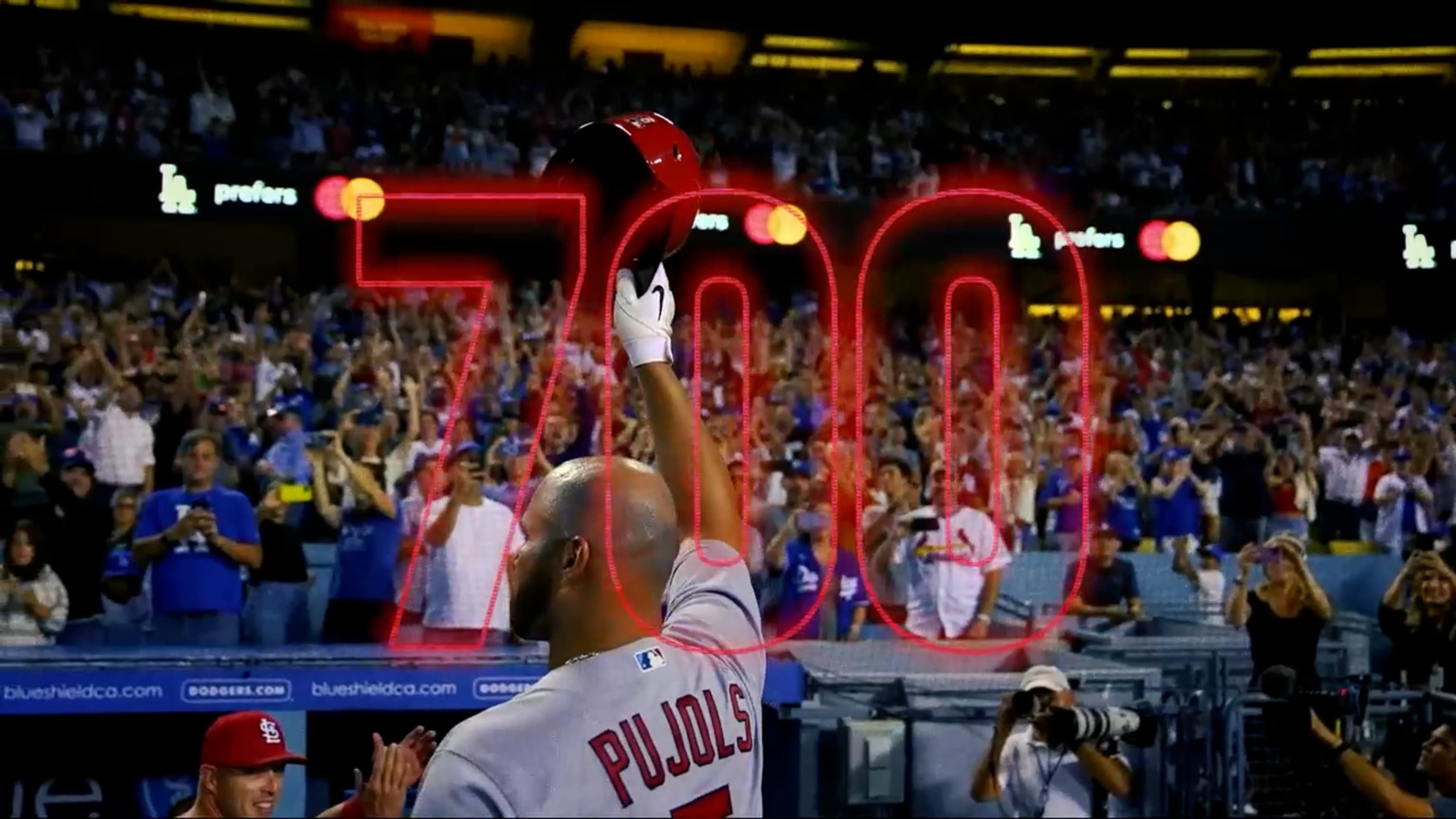 Albert Pujols' journey to No. 700