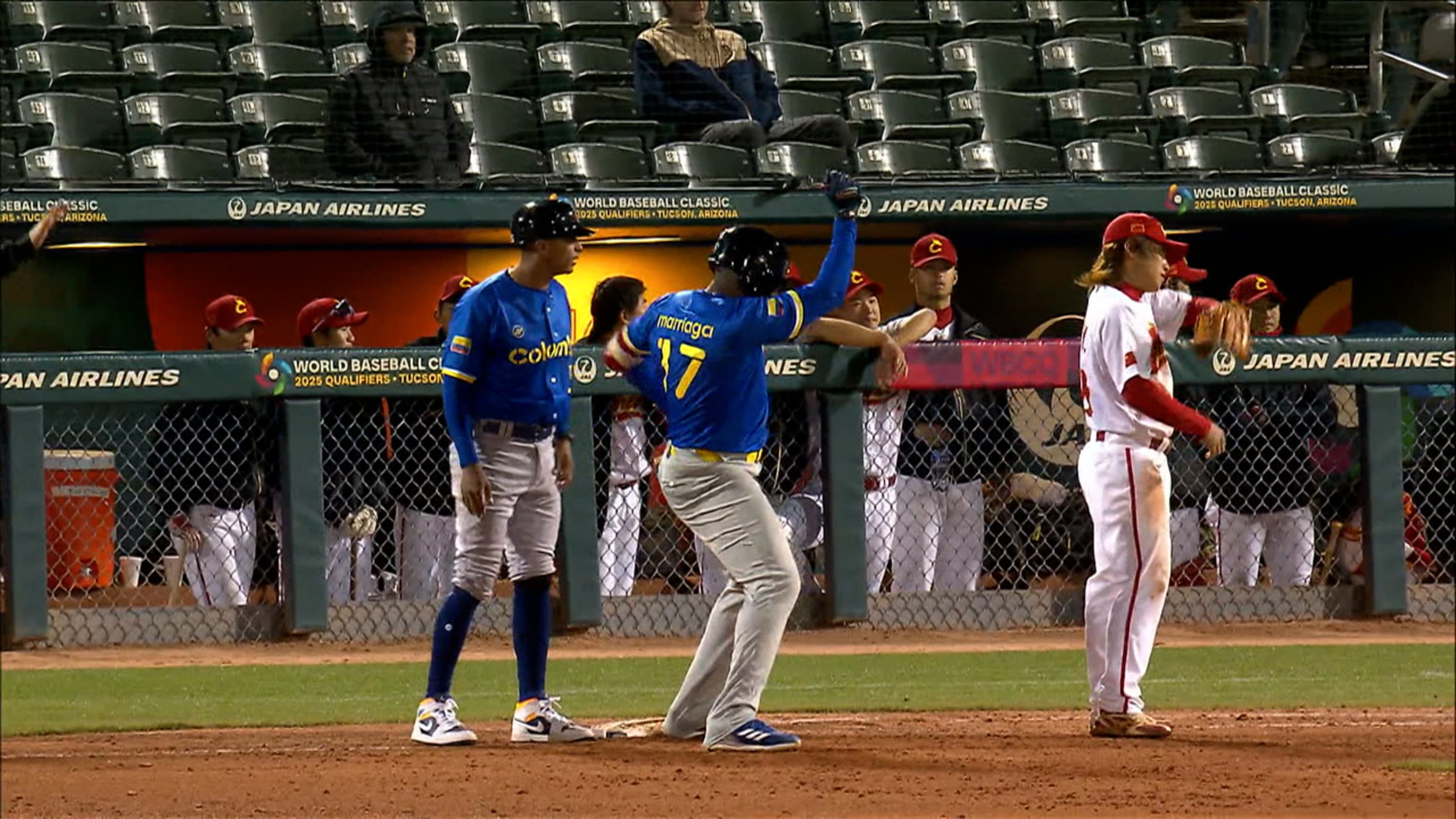 Sencillo de dos carreras de Marriaga