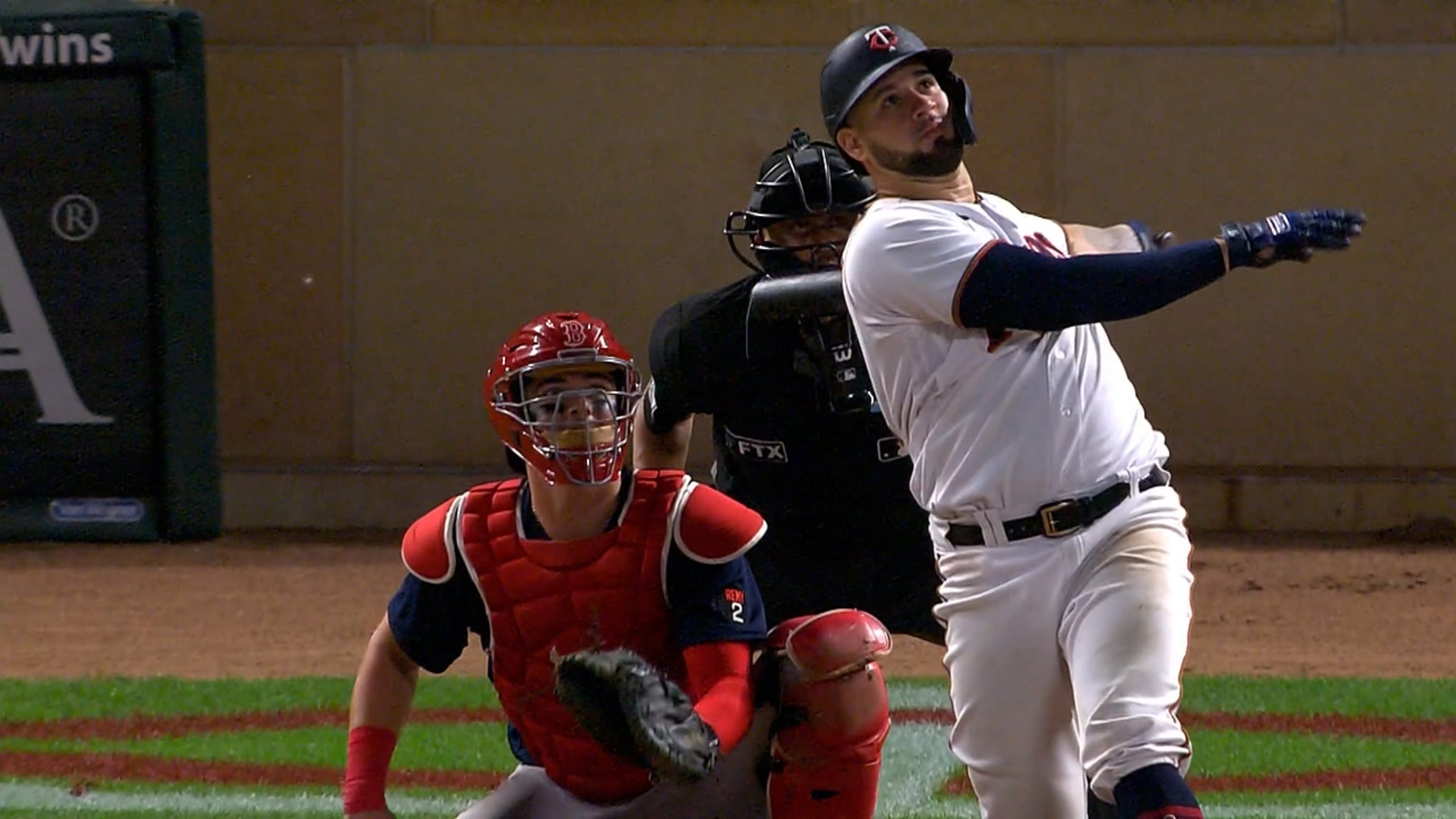 Minnesota Twins Nick Gordon Gets The Big Slam Against Red Sox