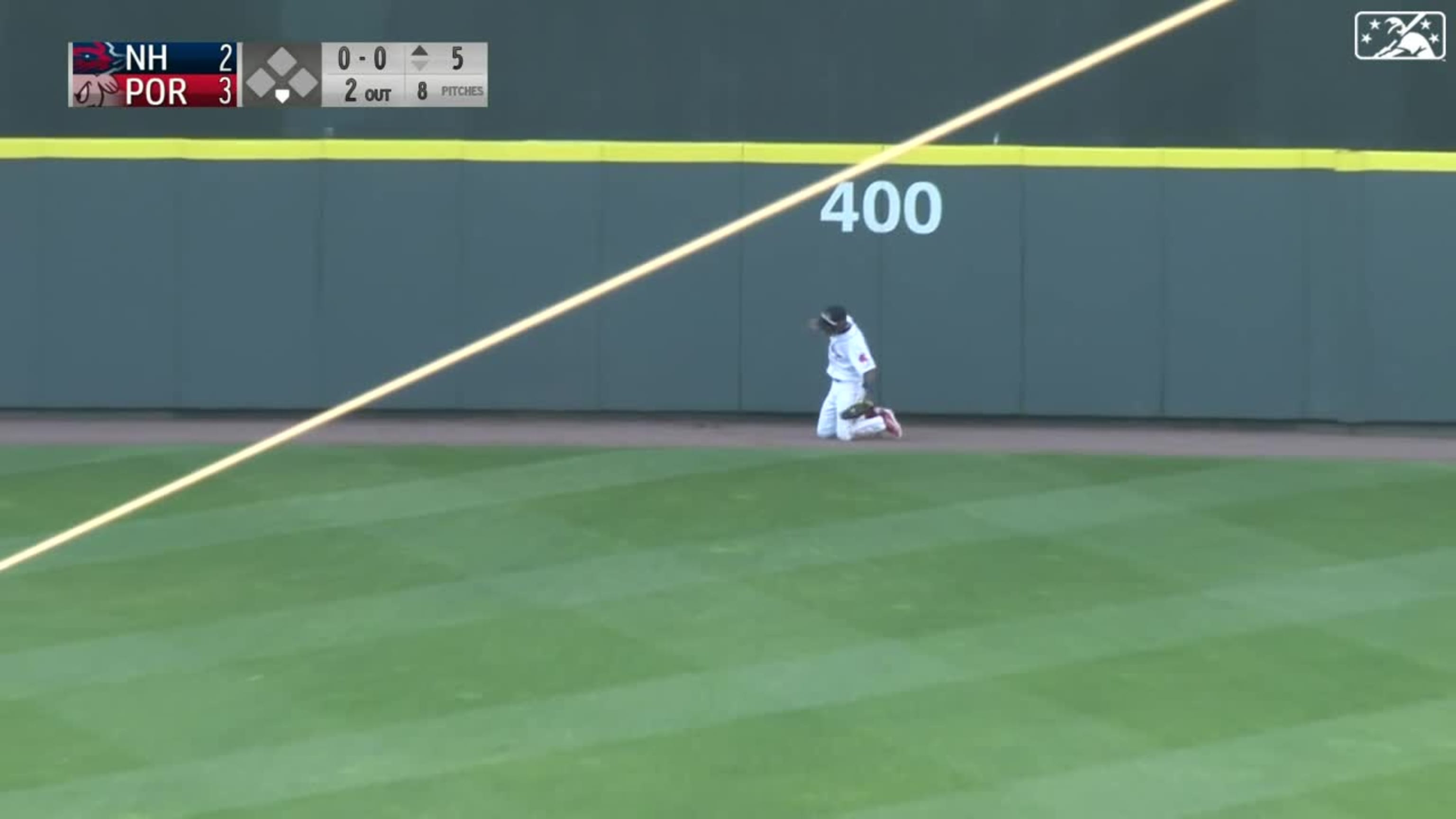 Rafaela robs homer in center