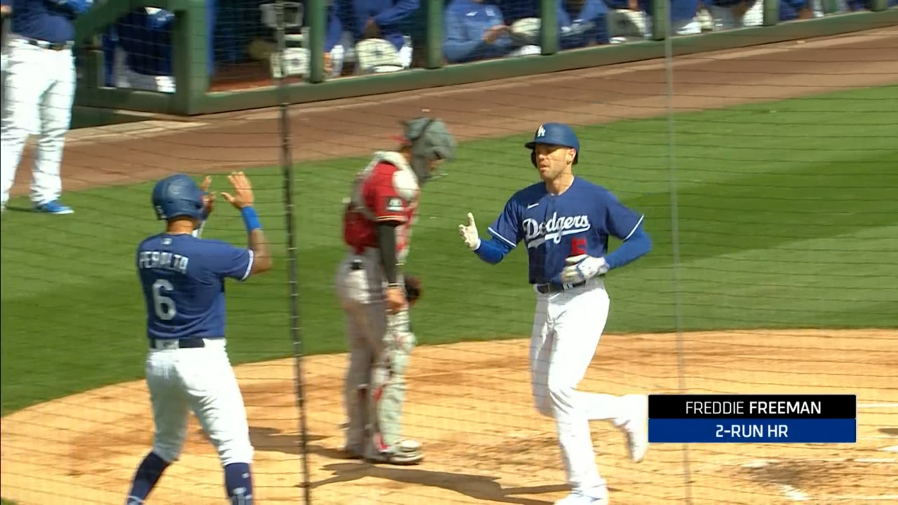 HR de 2 carreras de Freeman 
