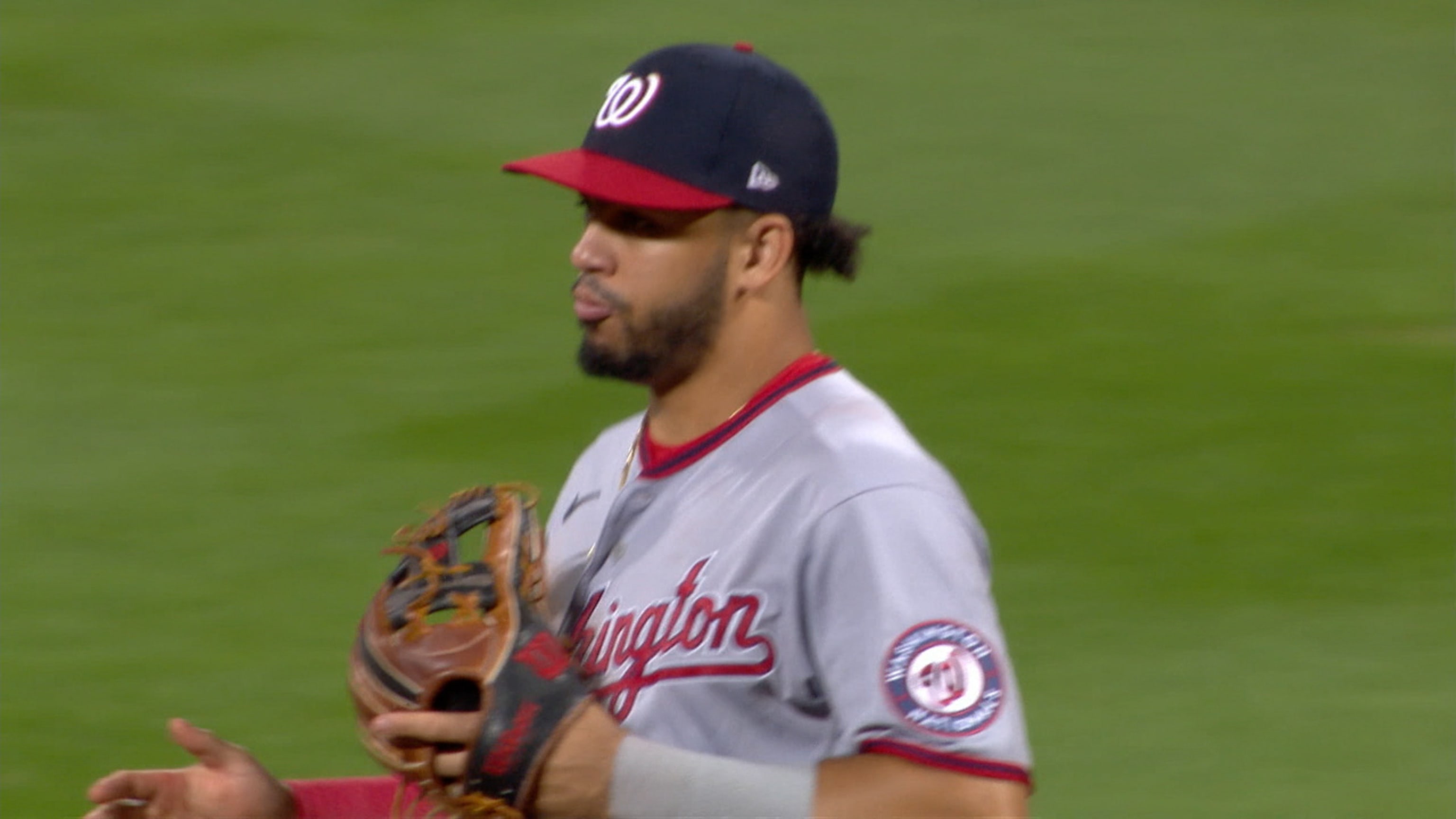 Long haired Anthony. Cute.  Washington nationals baseball, Washington  nationals, Nats baseball