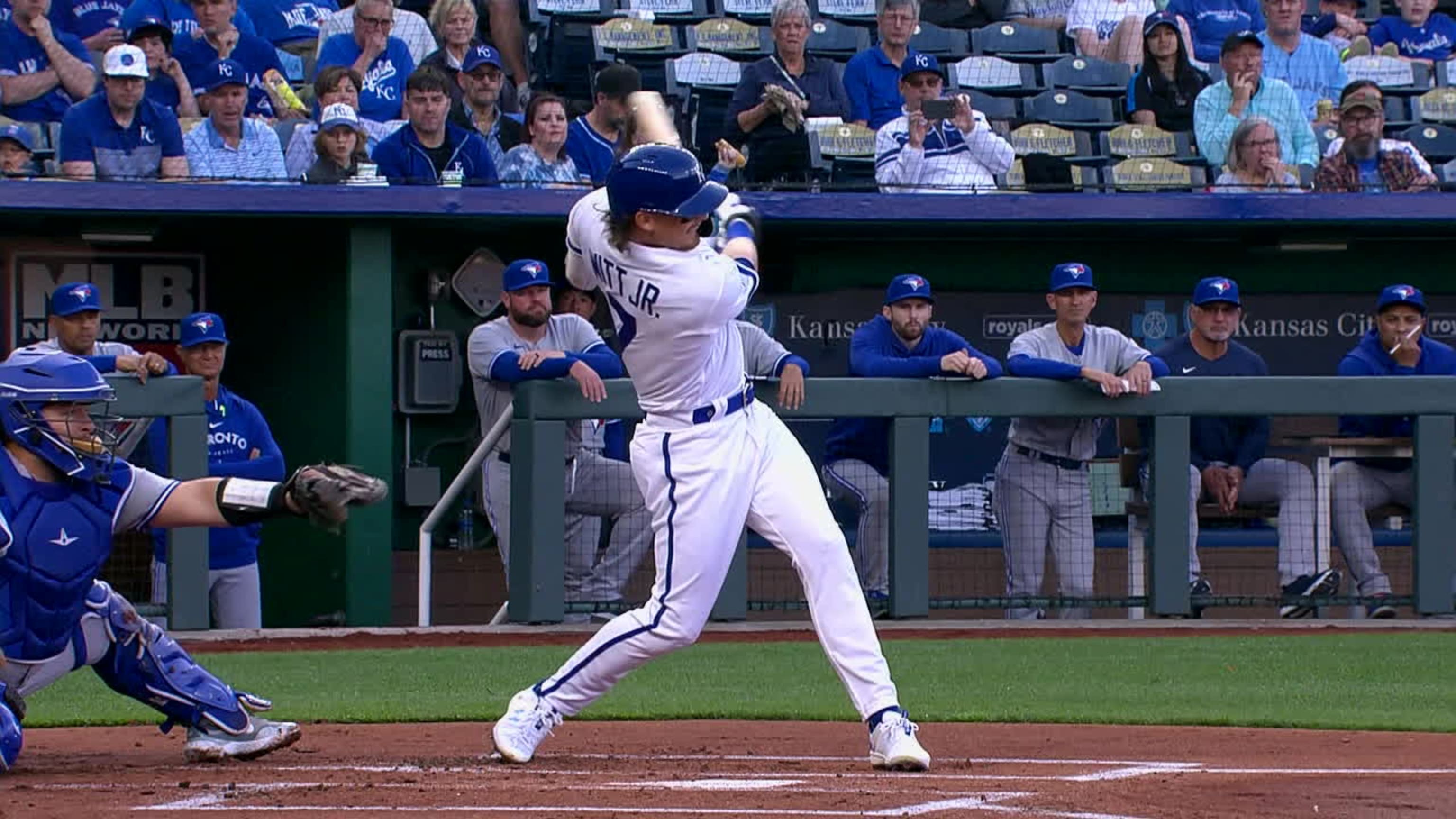 Bobby Witt Jr.'s RBI single