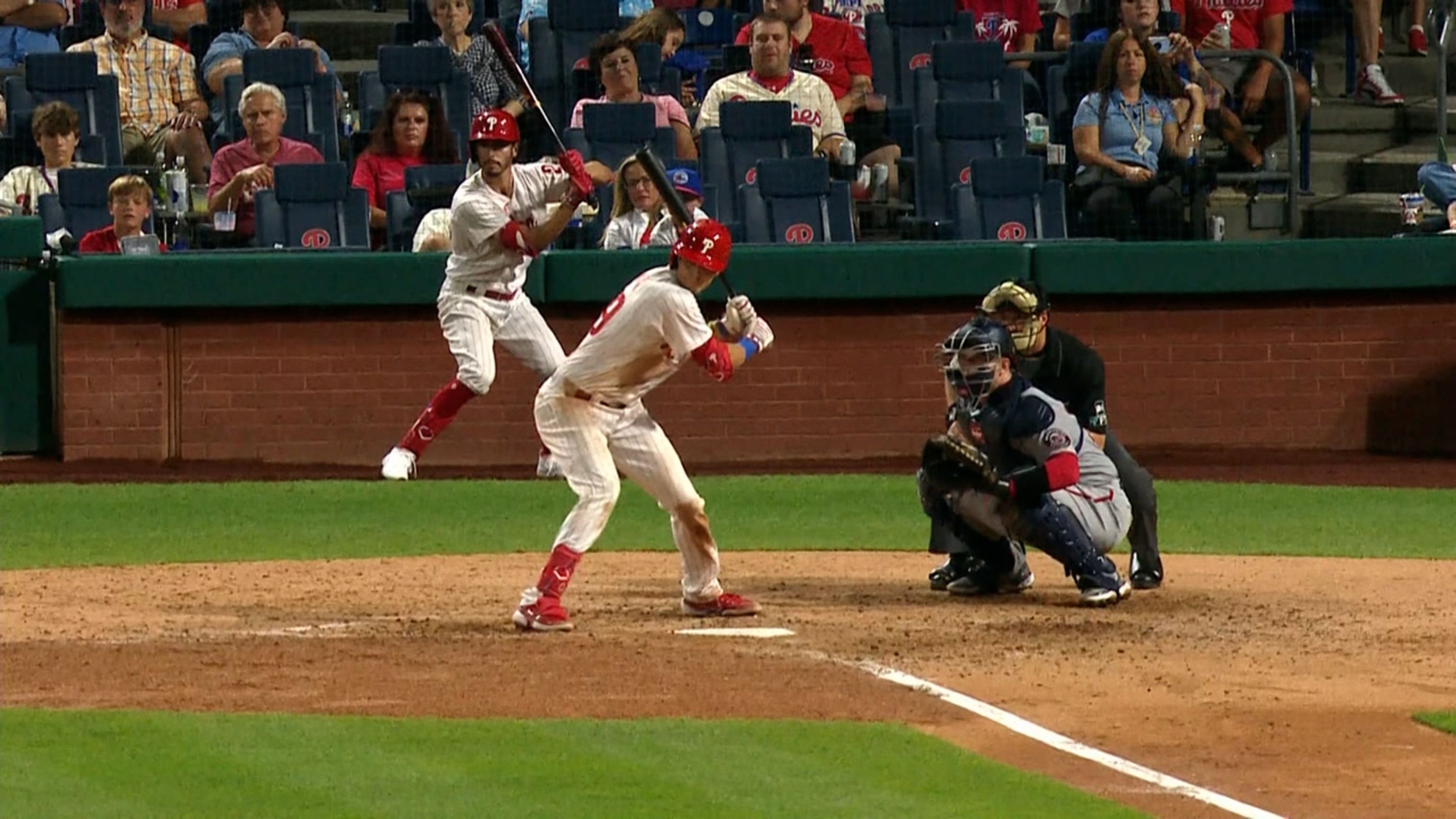 Bryce Harper leads the Phillies bats with two home runs in 9-4 win