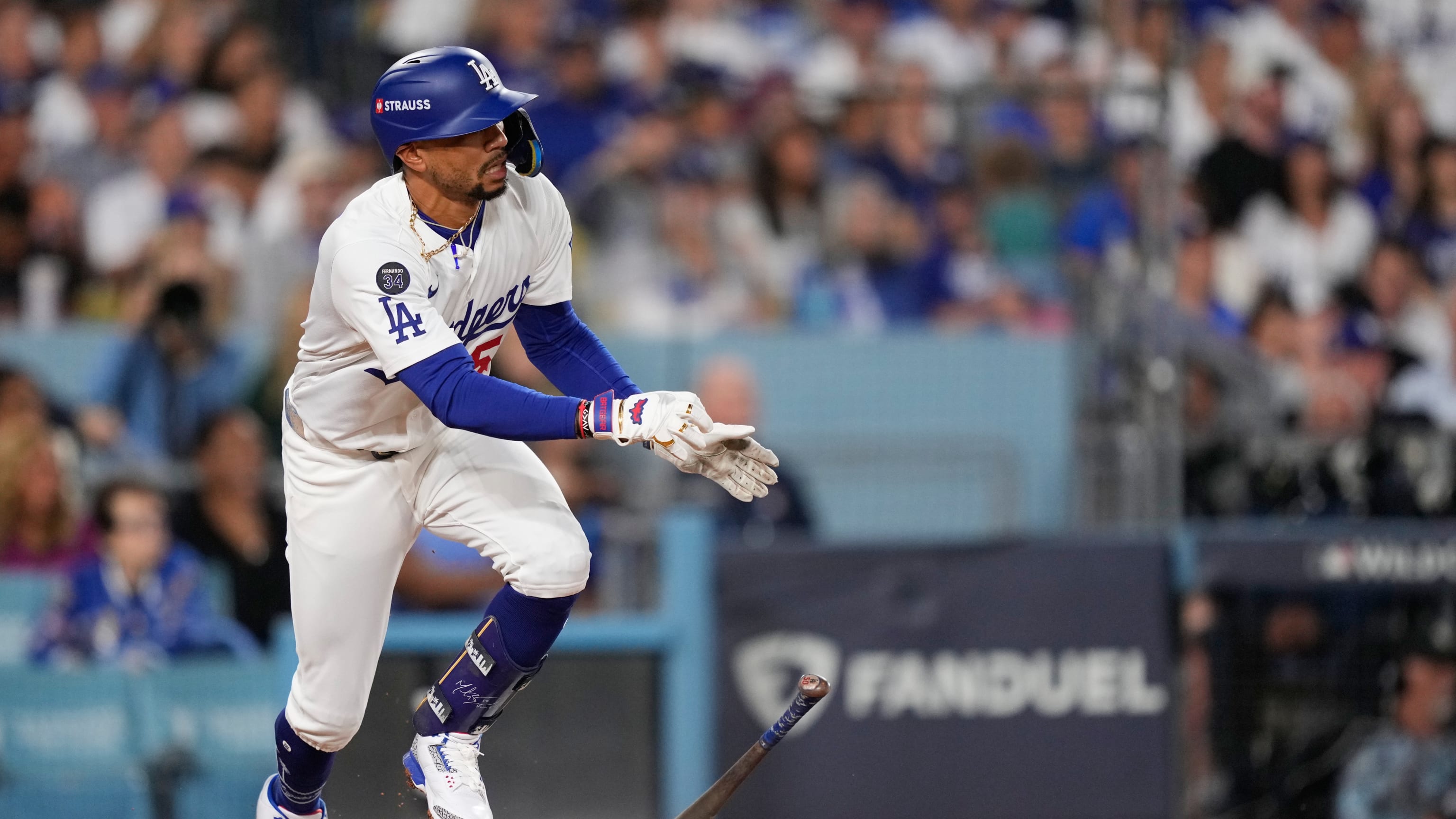 Hit impulsador de Mookie Betts 