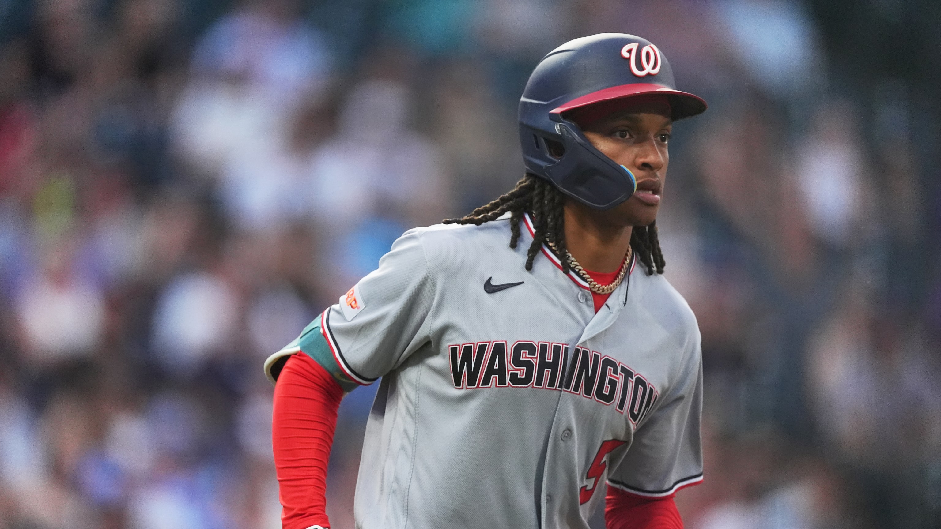 CJ Abrams is named the NL Player of the Week