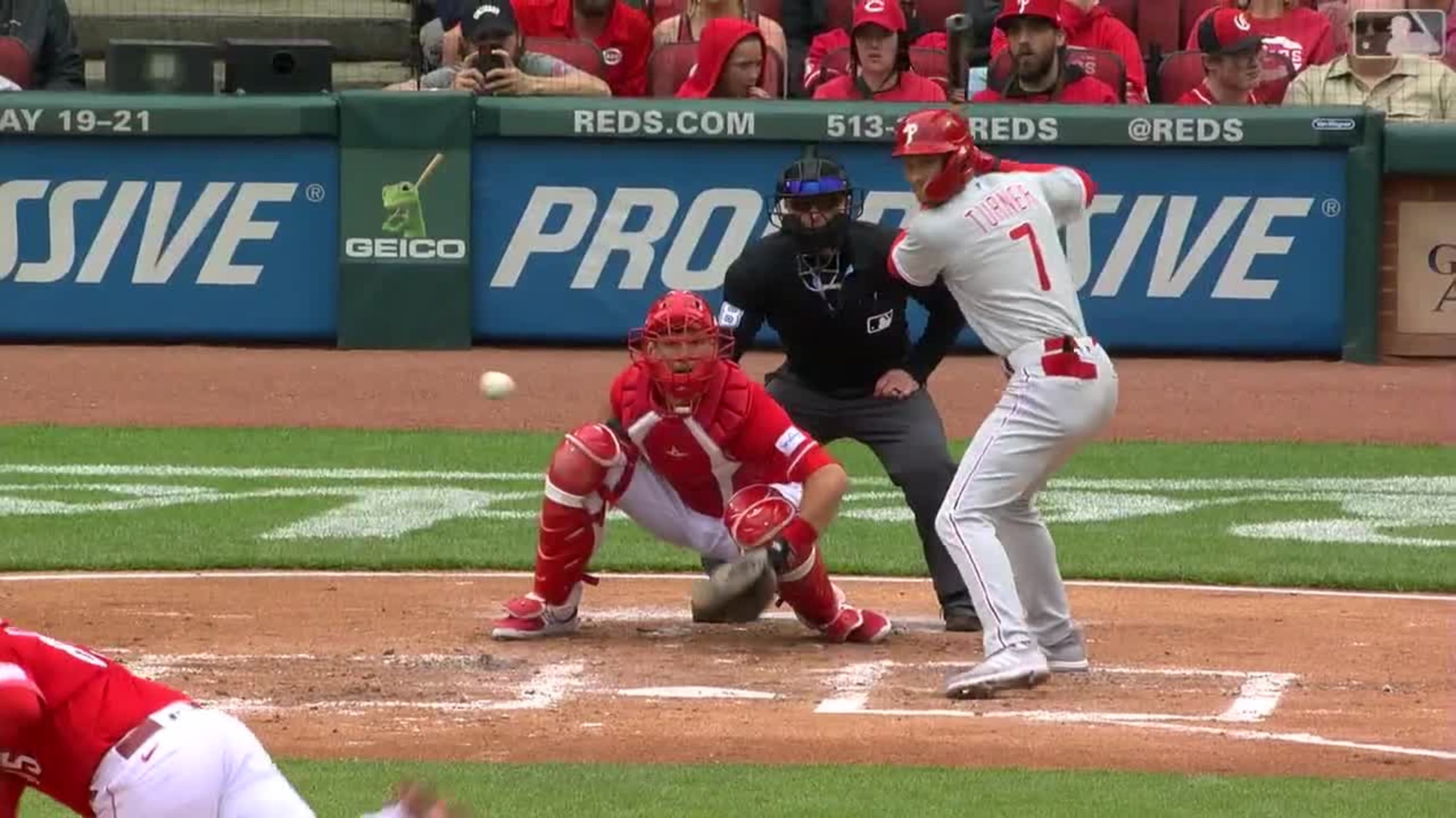 Stott caps three-run ninth with RBI single, Phillies top Reds 3-2 - NBC  Sports