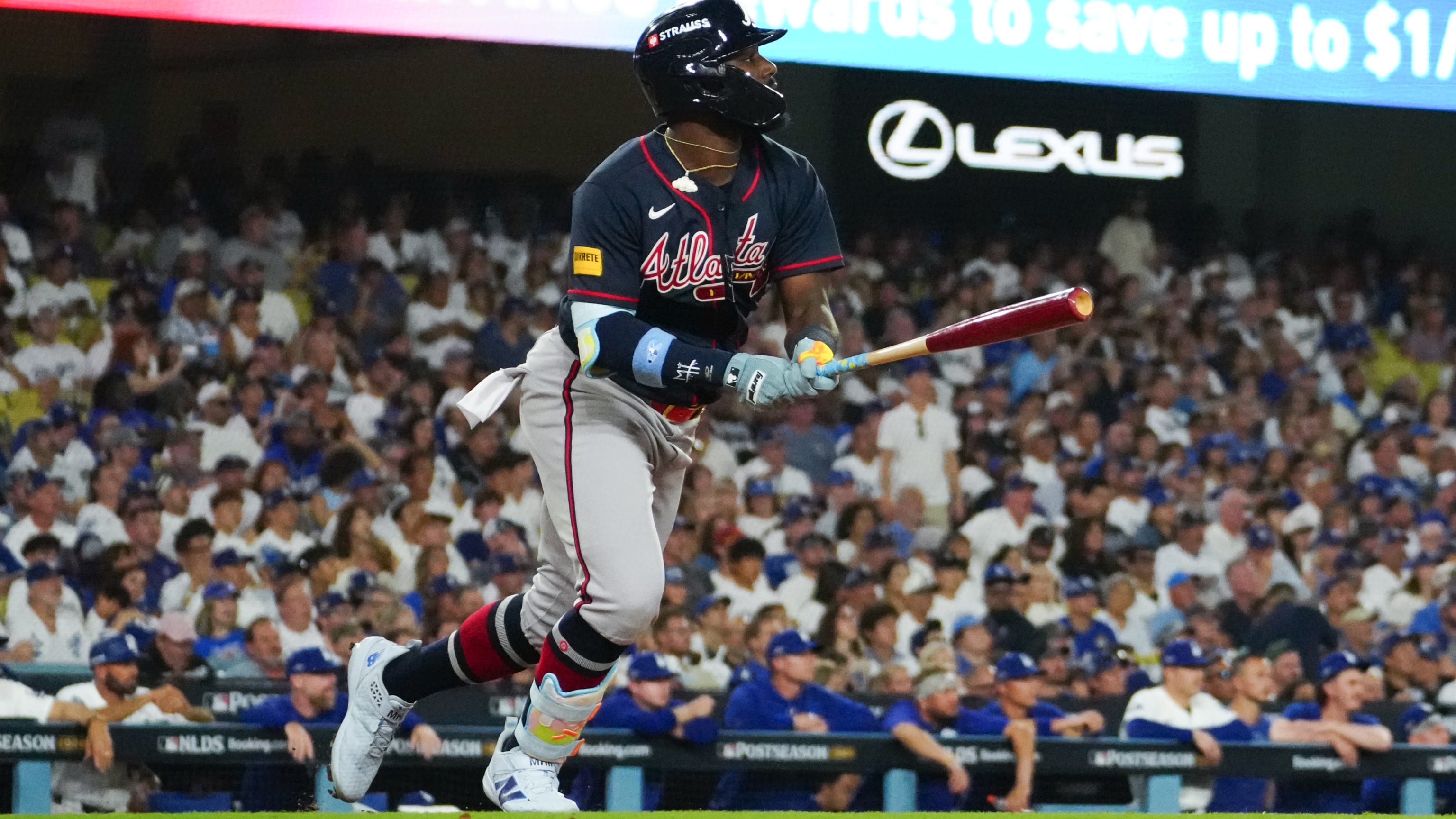 Doble empujador de Michael Harris II 