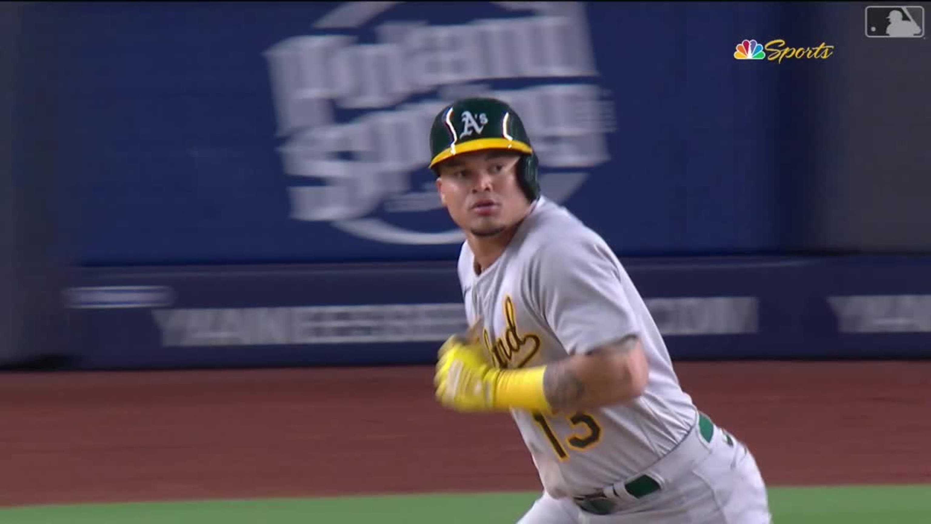 A's rookie Jordan Diaz hits 3 homers at Yankee Stadium