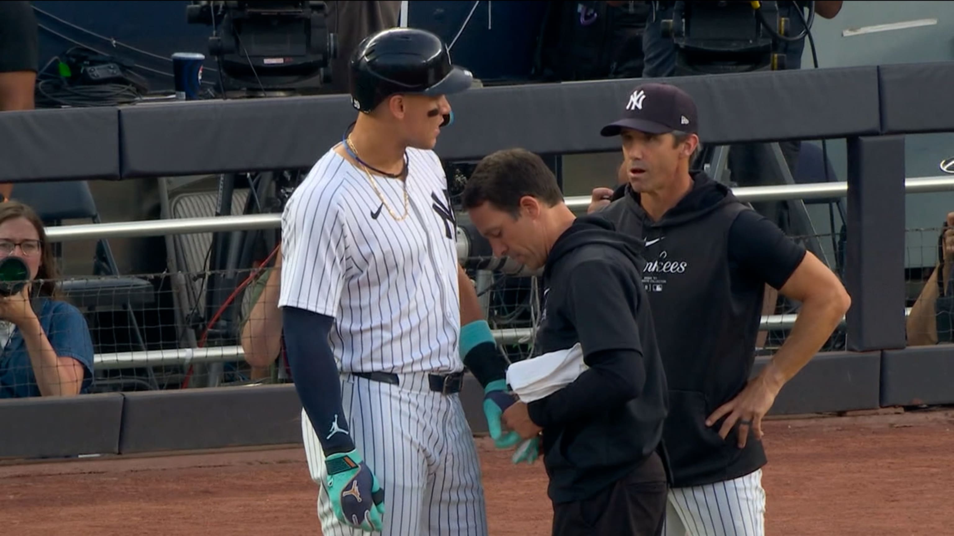Aaron Judge's results return back negative