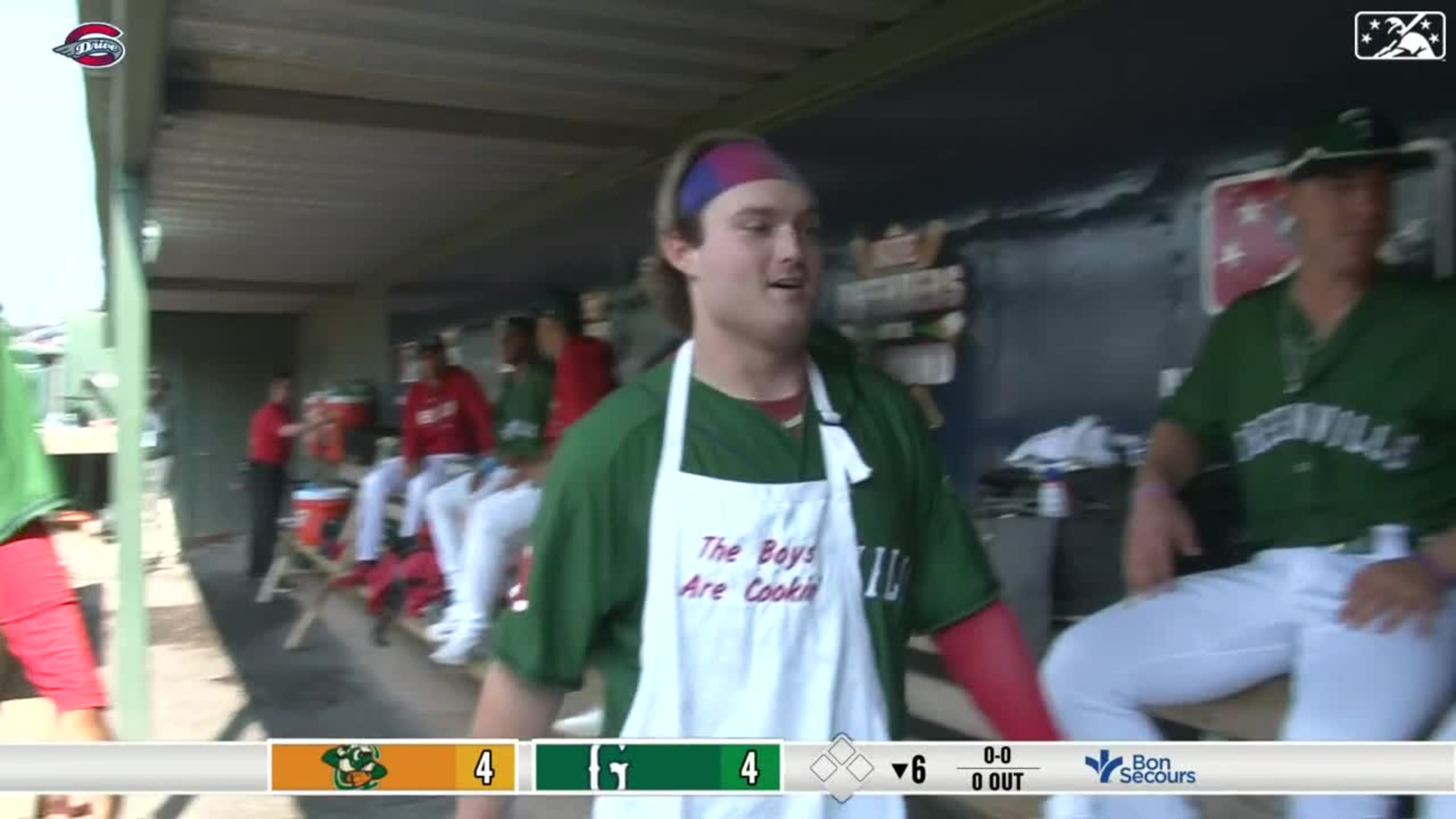 Blaze Jordan slugs a homer