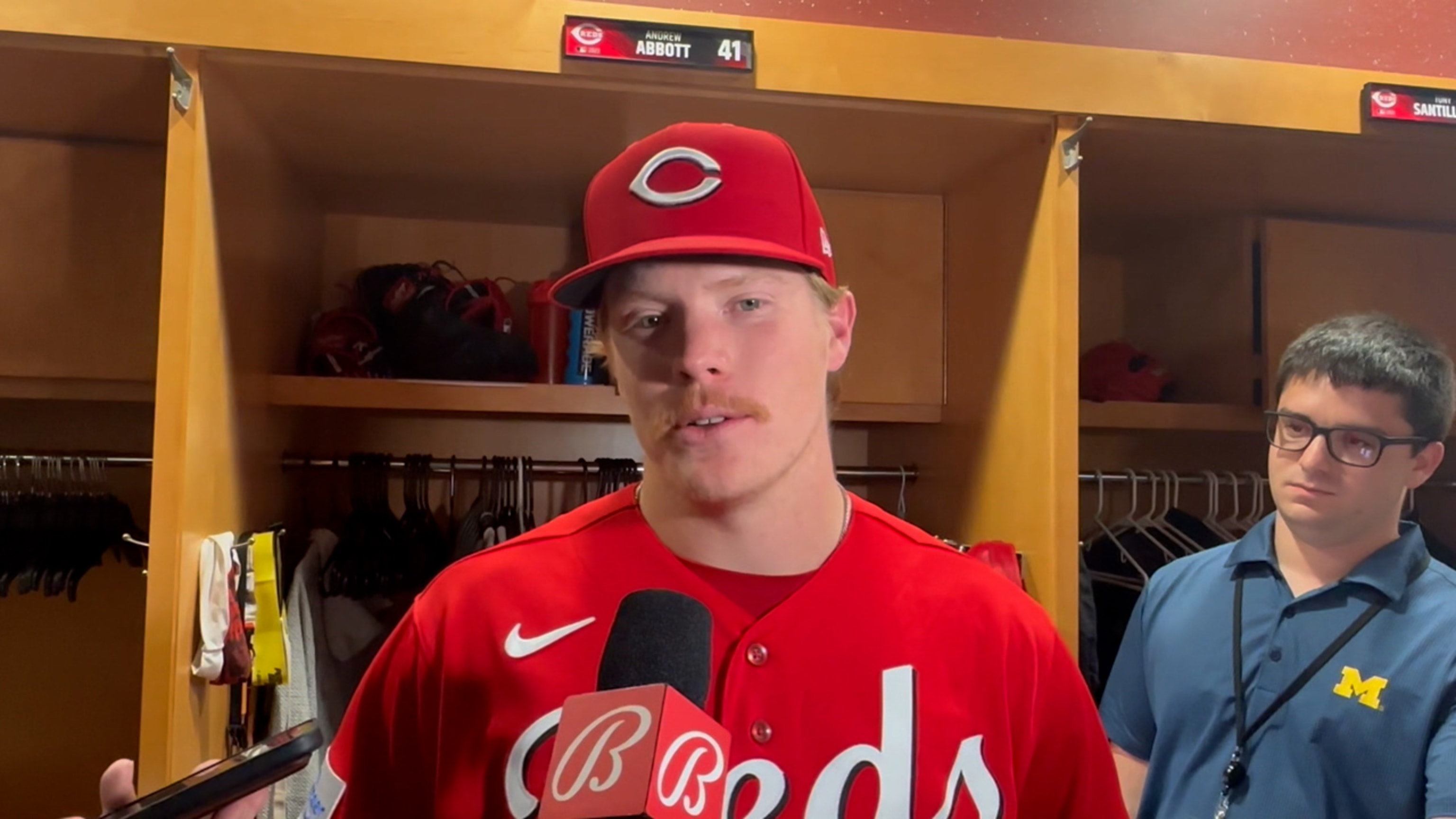 Abbott allows 1 hit in six innings of his MLB debut as Reds beat Brewers 2-0