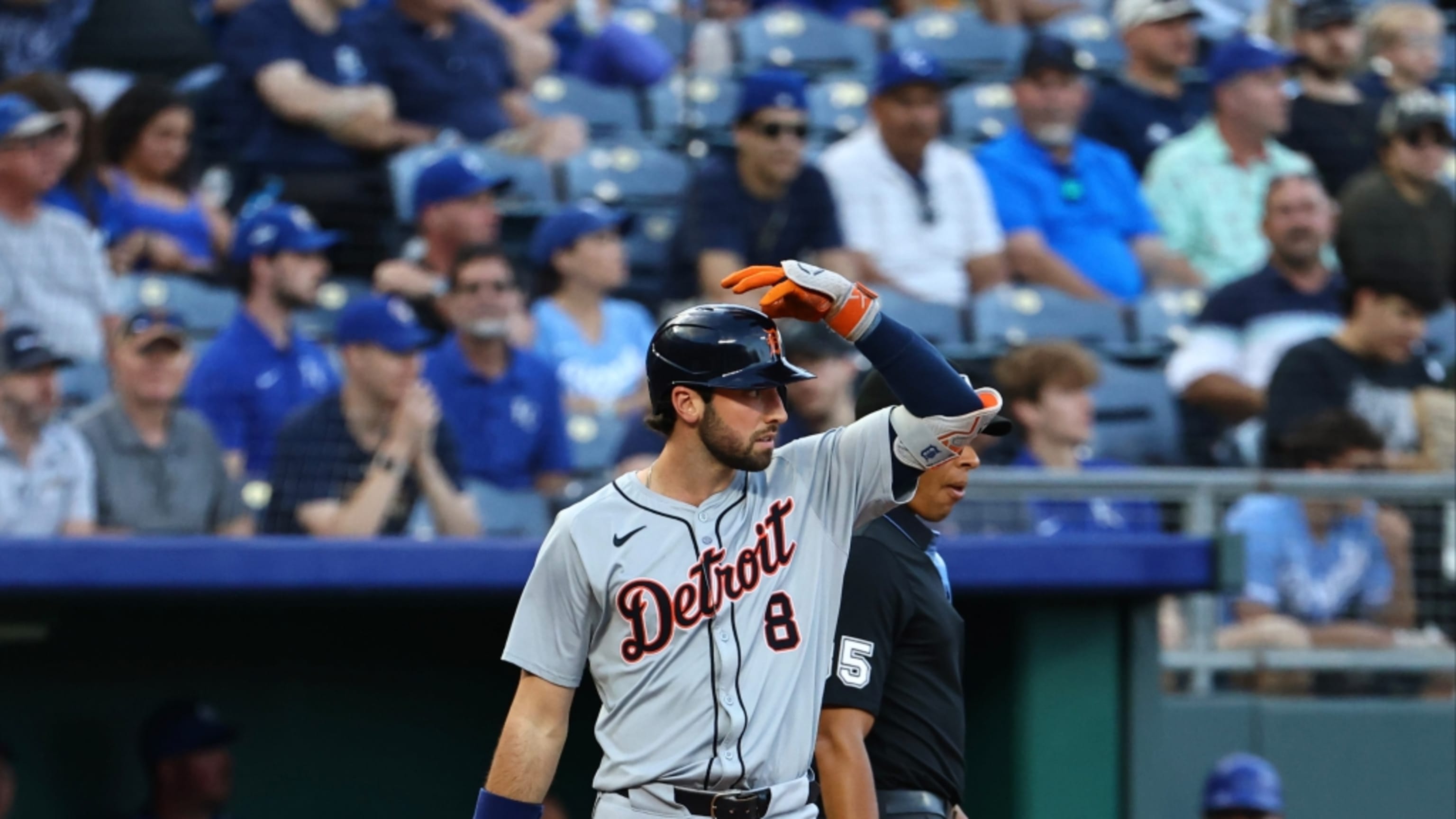 Matt Vierling's two-run triple 