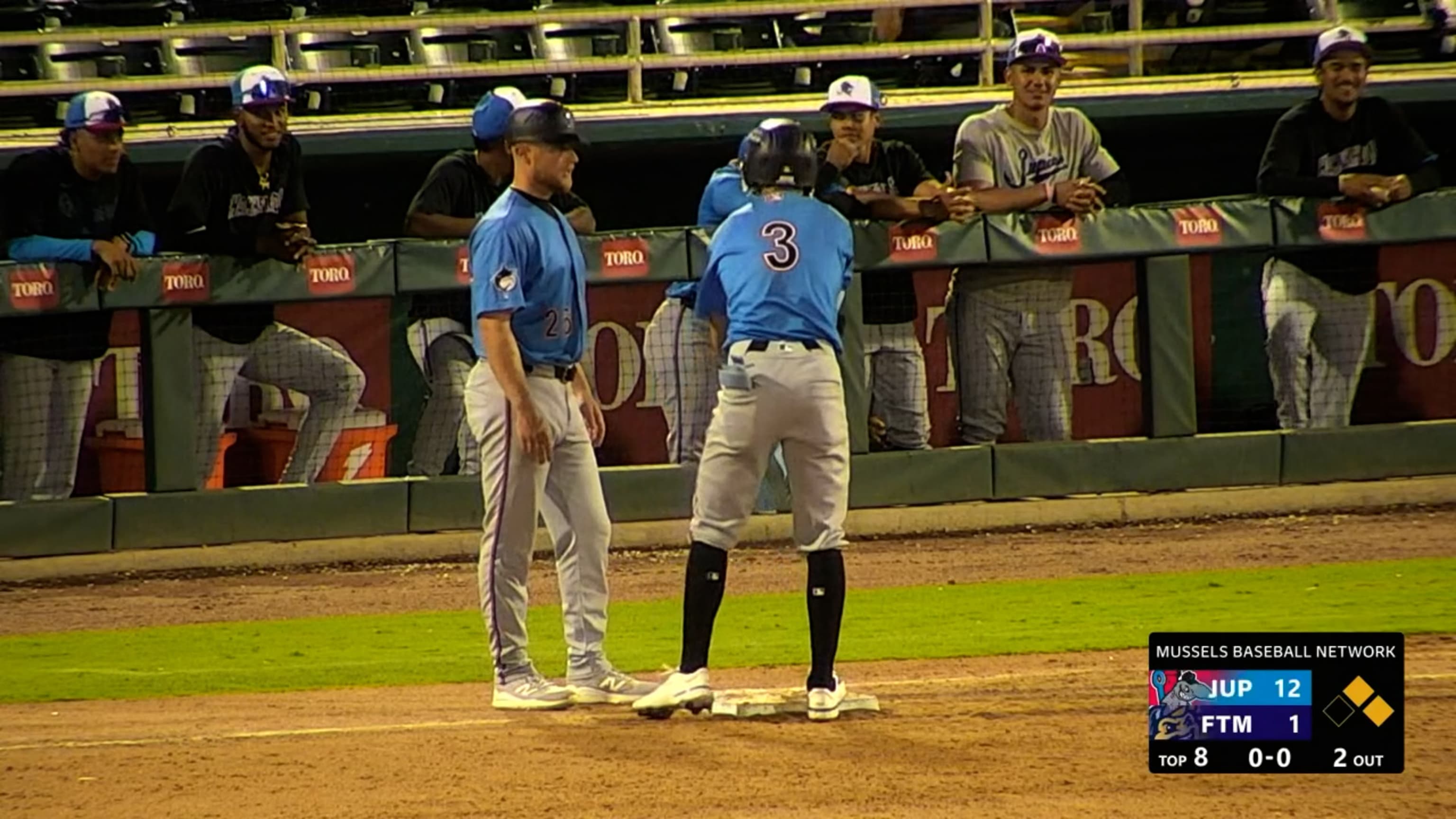 Andrew Salas' four-hit game for Jupiter