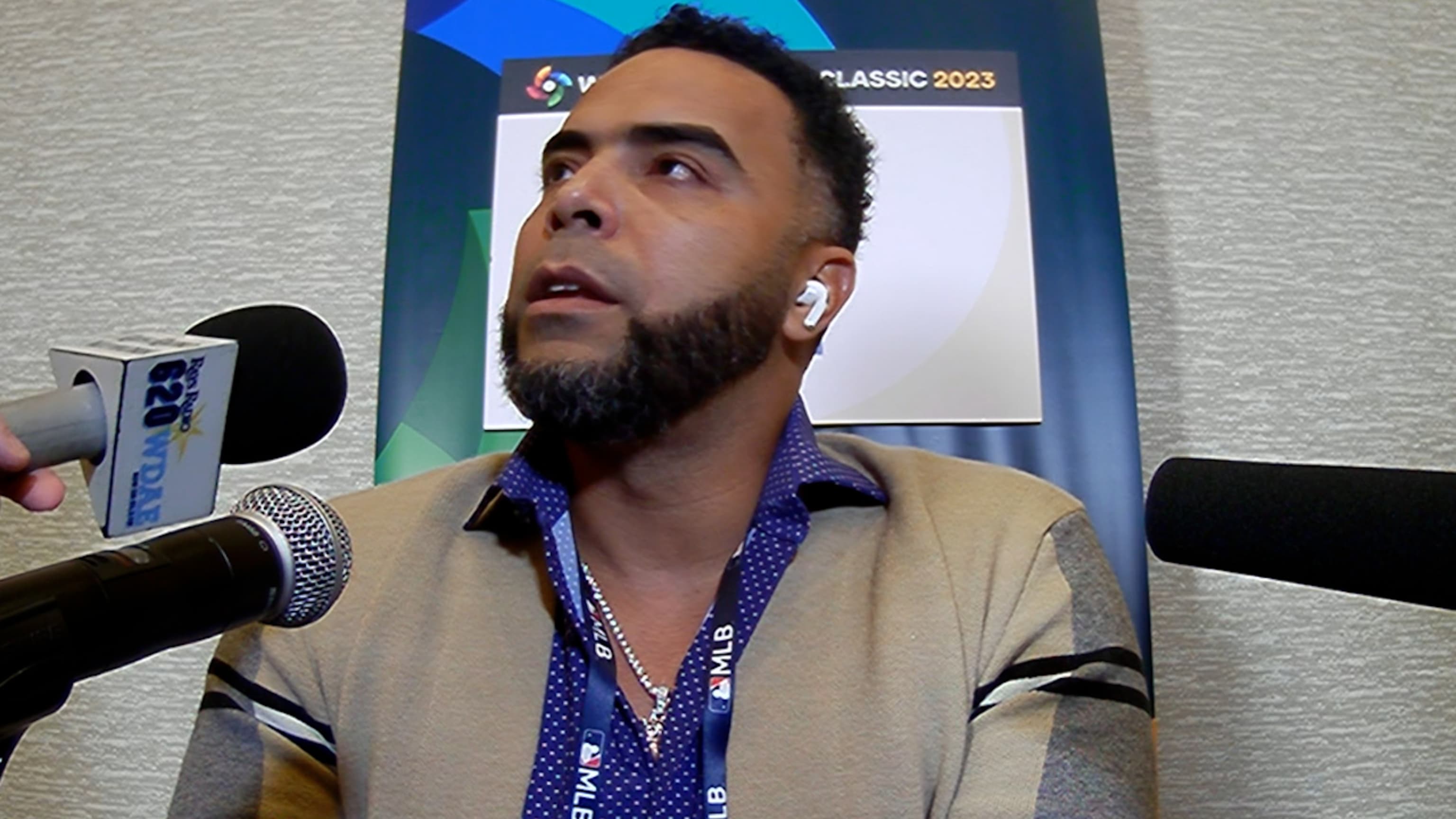 Nelson Cruz on Team DR in Classic