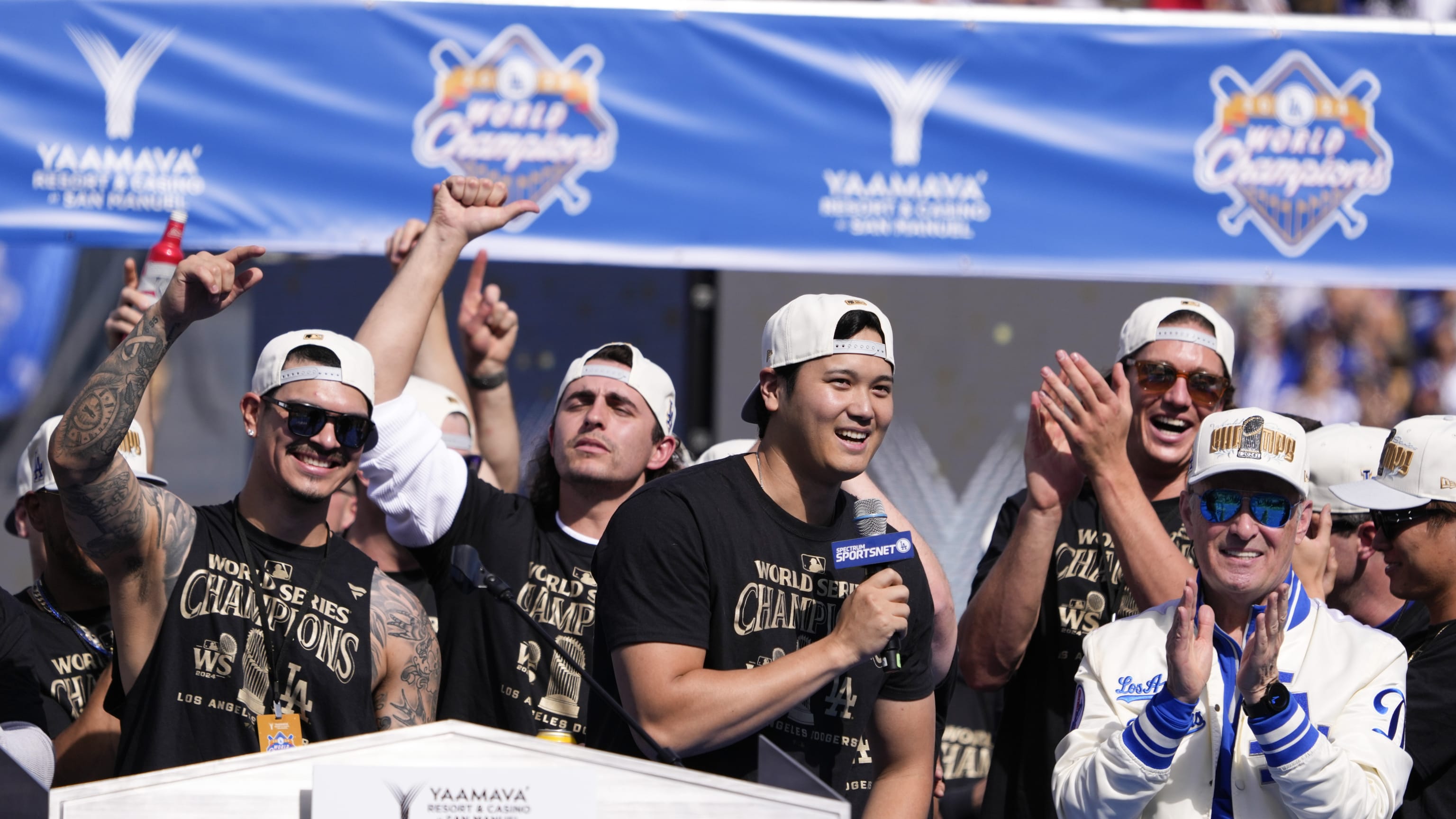 Dodgers 2024 World Series parade