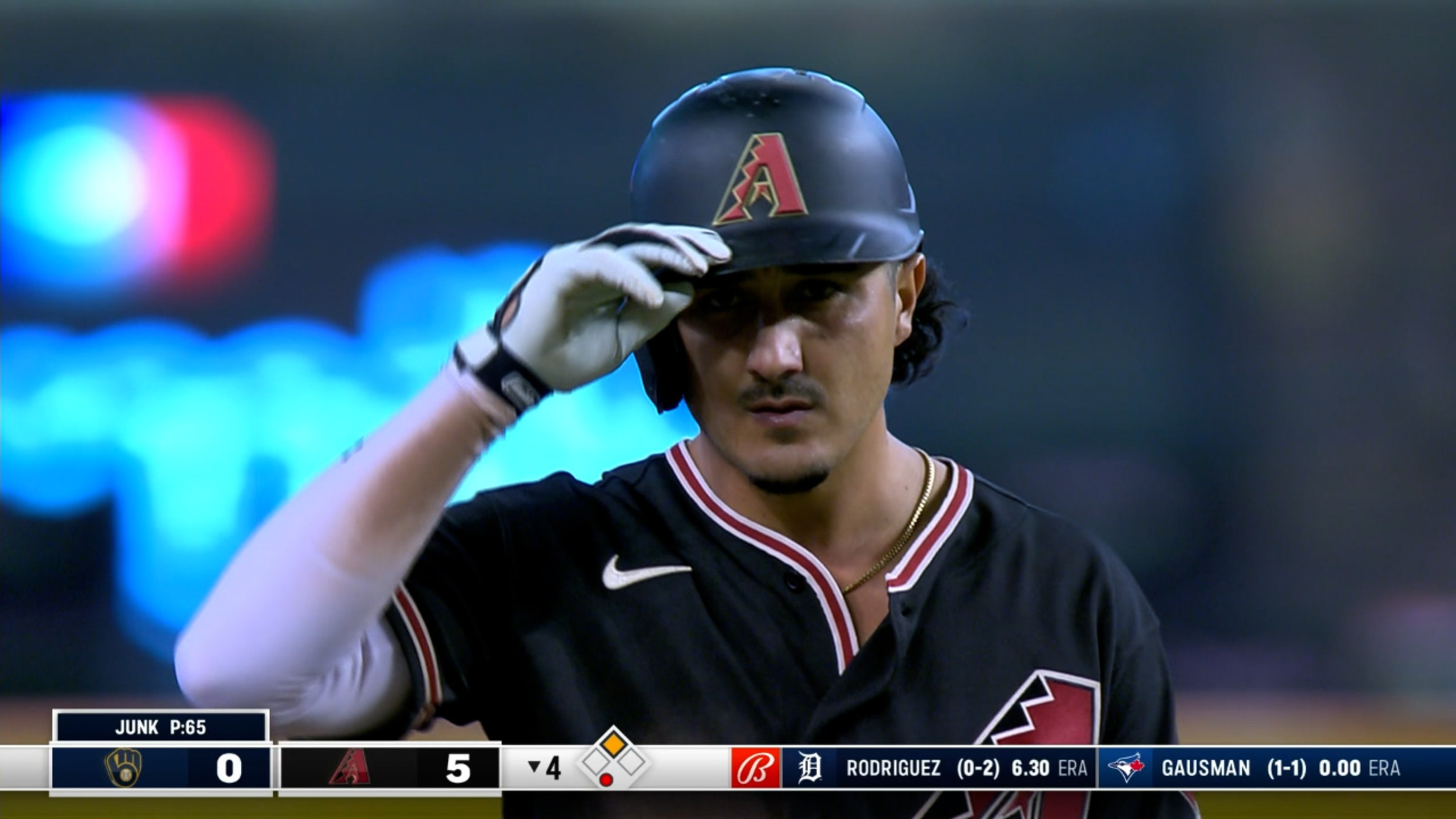Josh Rojas' RBI double