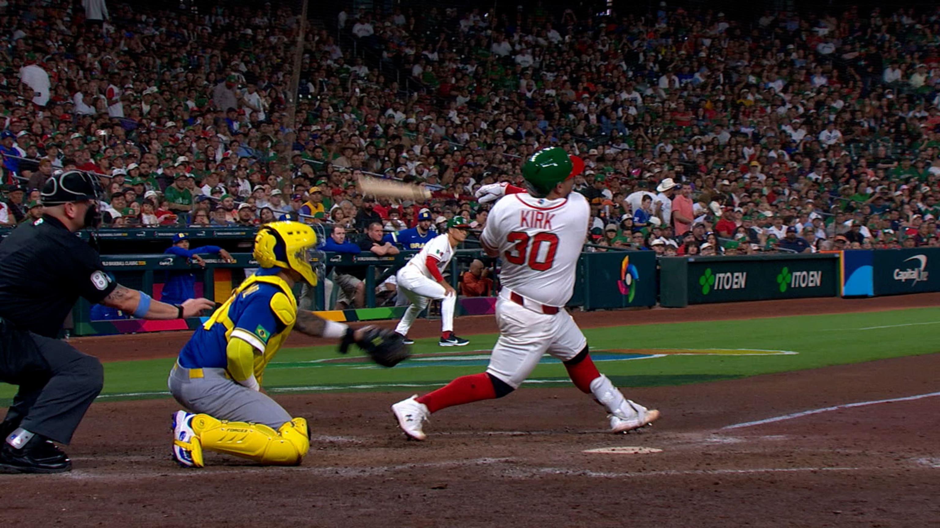 HR de 3 carreras de Alejandro Kirk