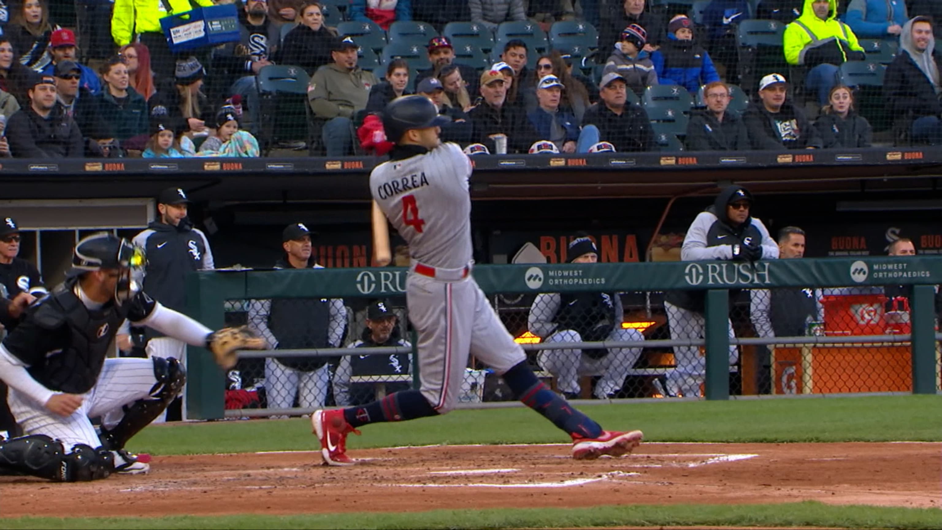 Bat boys of spring having a ball with Red Sox, Twins