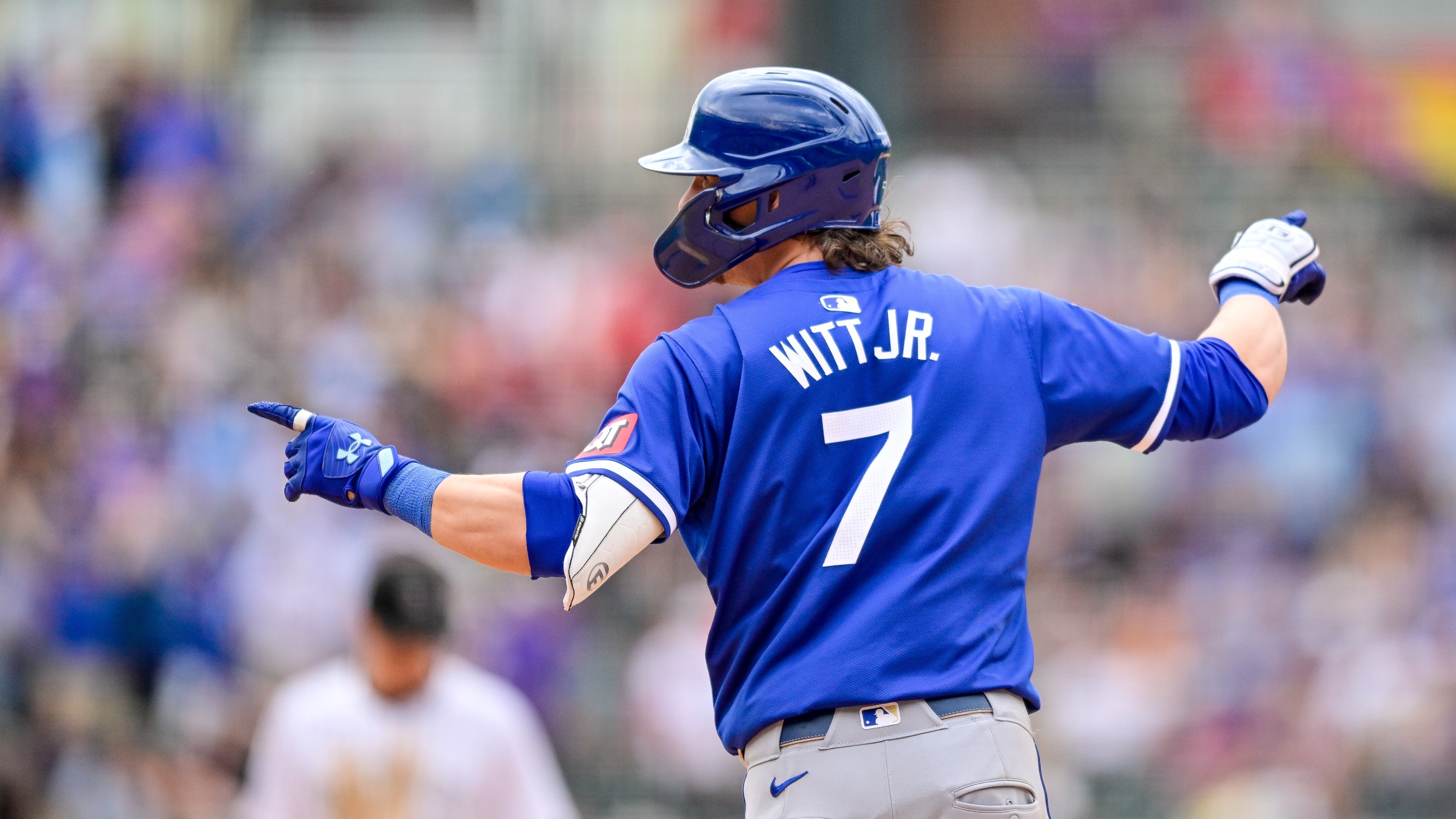Bobby Witt Jr.'s three-hit game