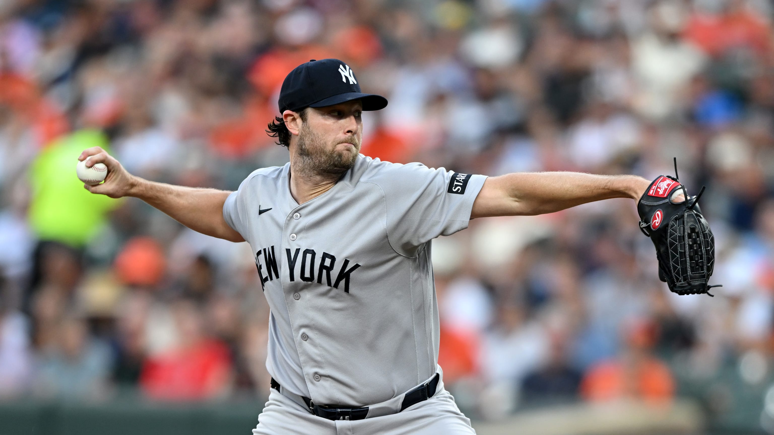 Gerrit Cole poncha a ocho en seis entradas vs. Orioles