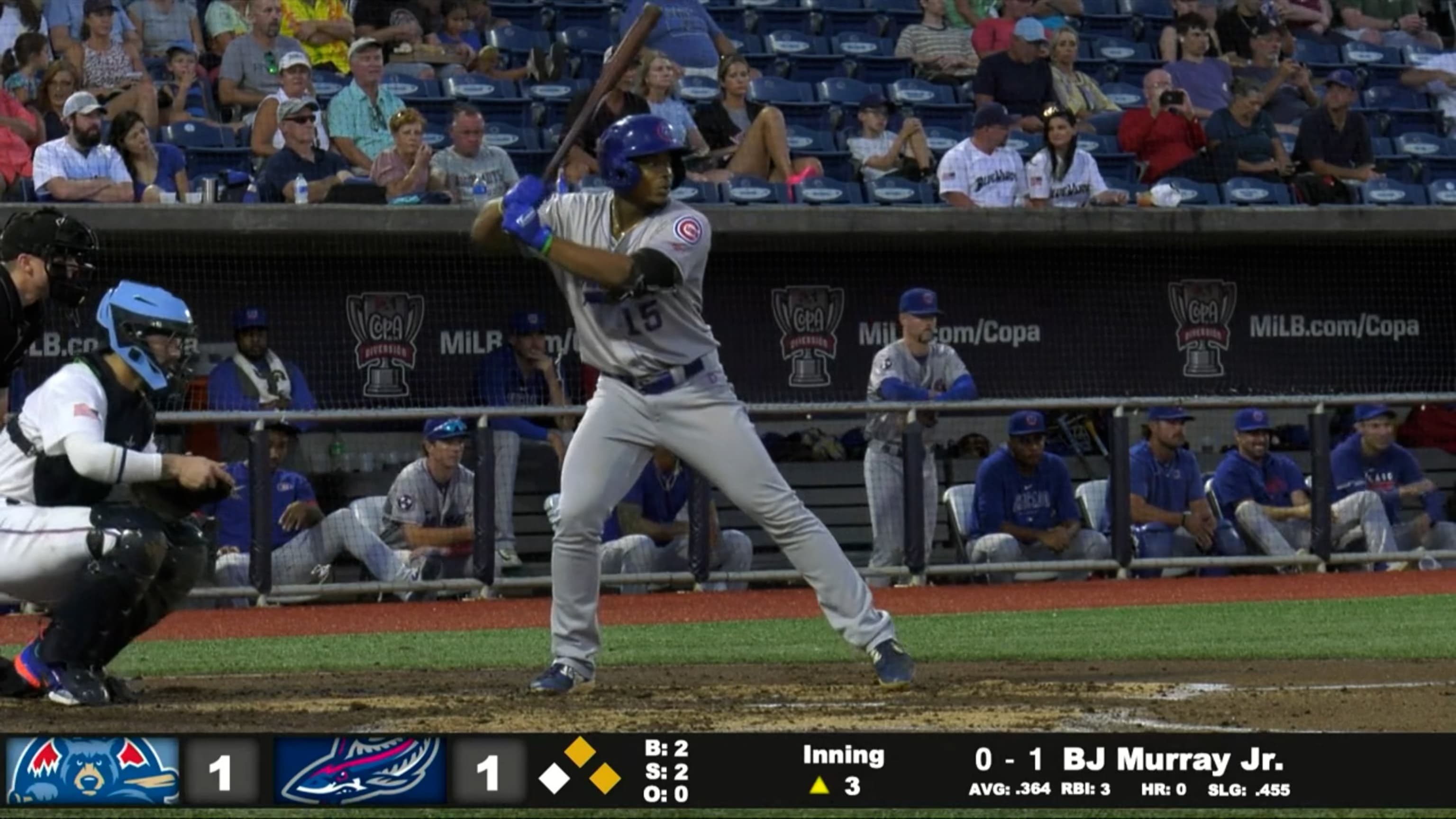 BJ Murray Jr. four-RBI game