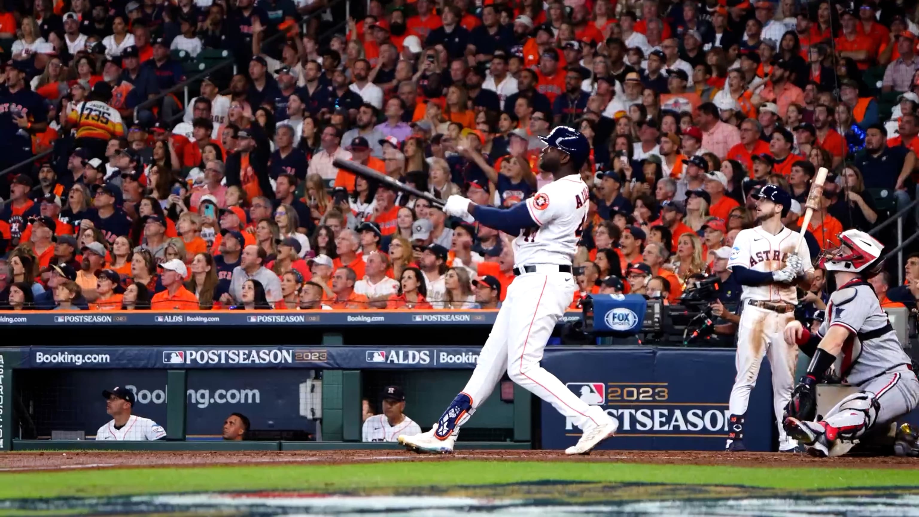 Yordan Alvarez hits two home runs in Astros' Game 1 ALDS win