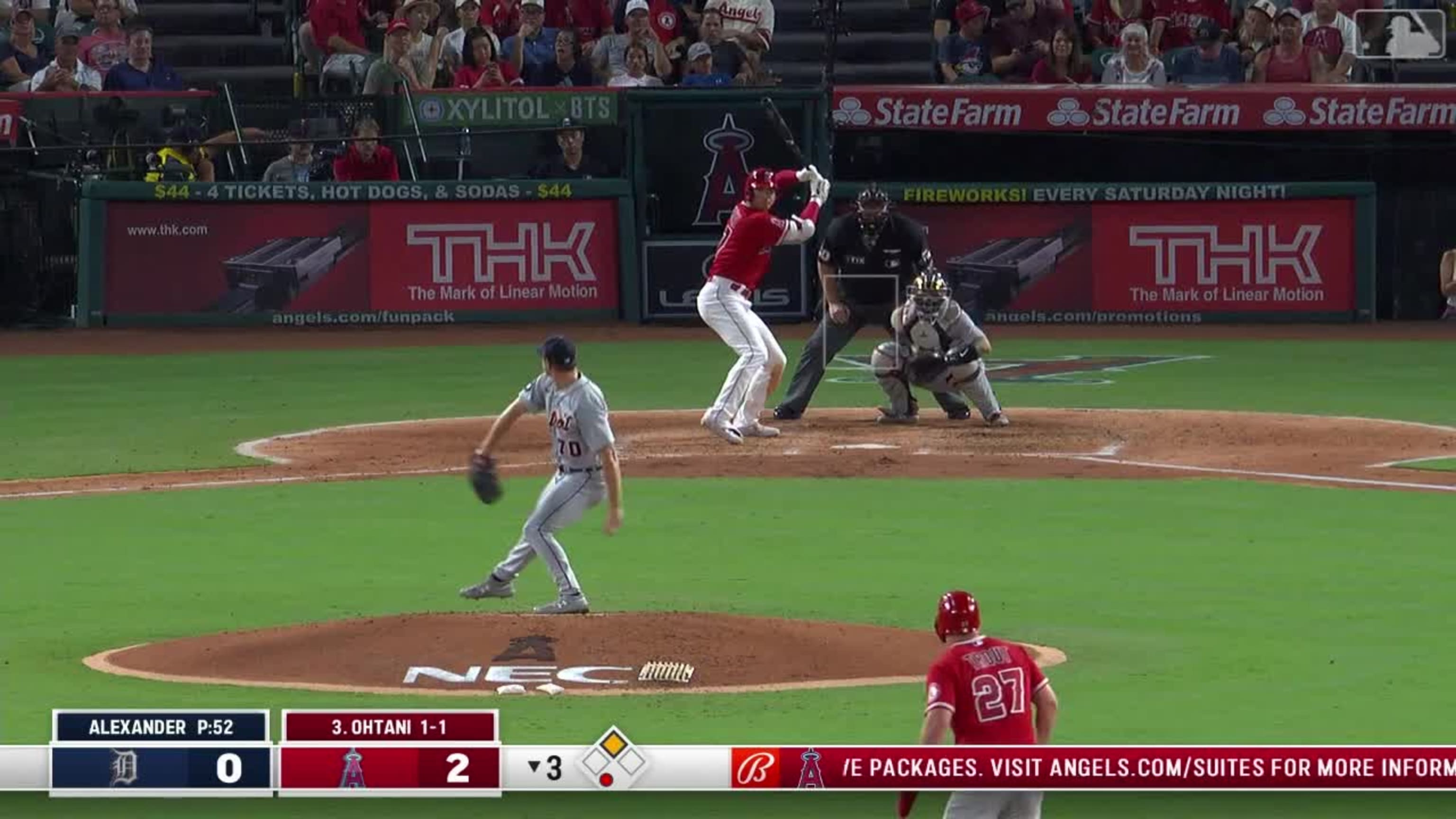 Ohtani pega par de jonrones