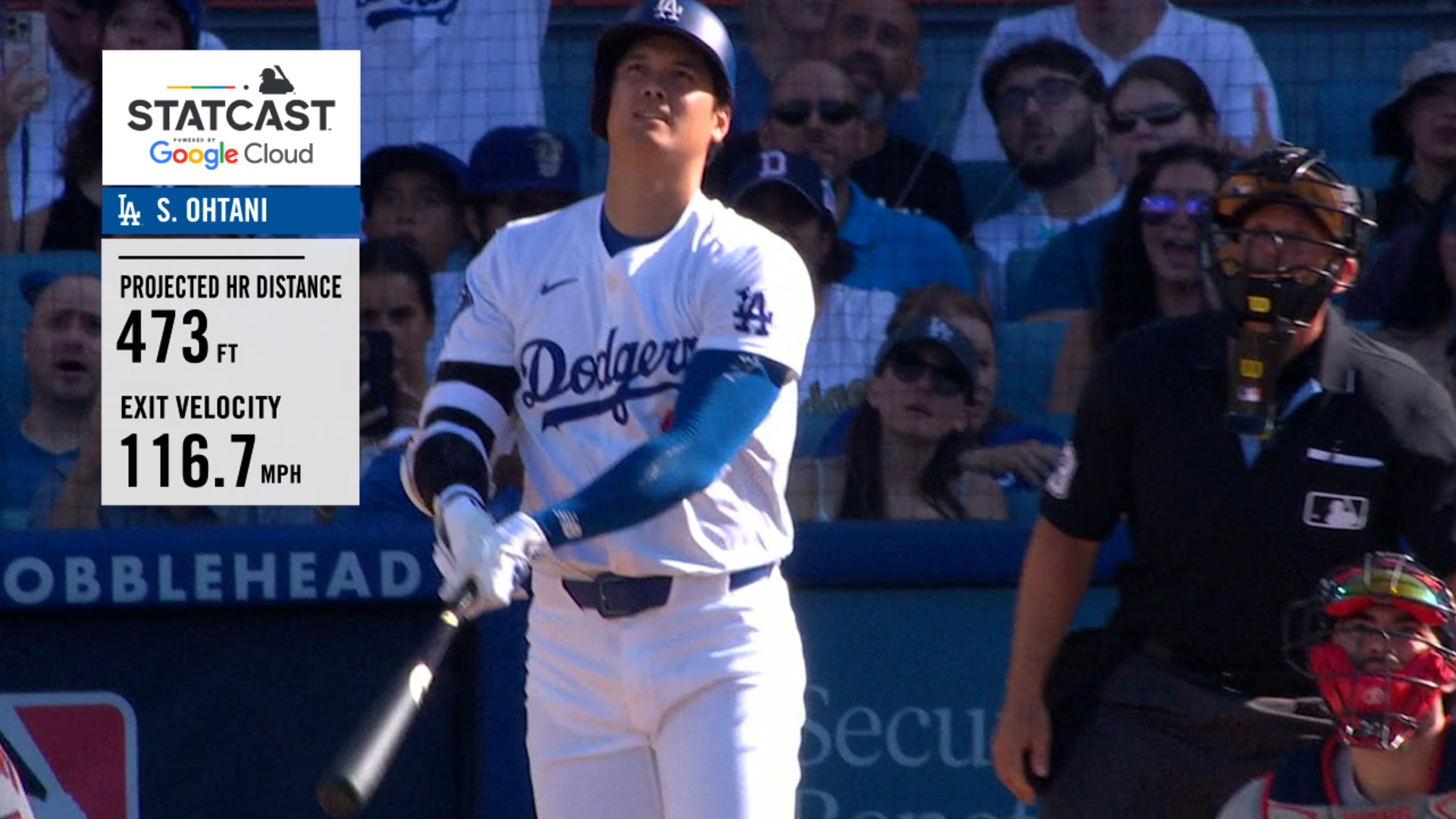 Ohtani la manda a volar 473 pies