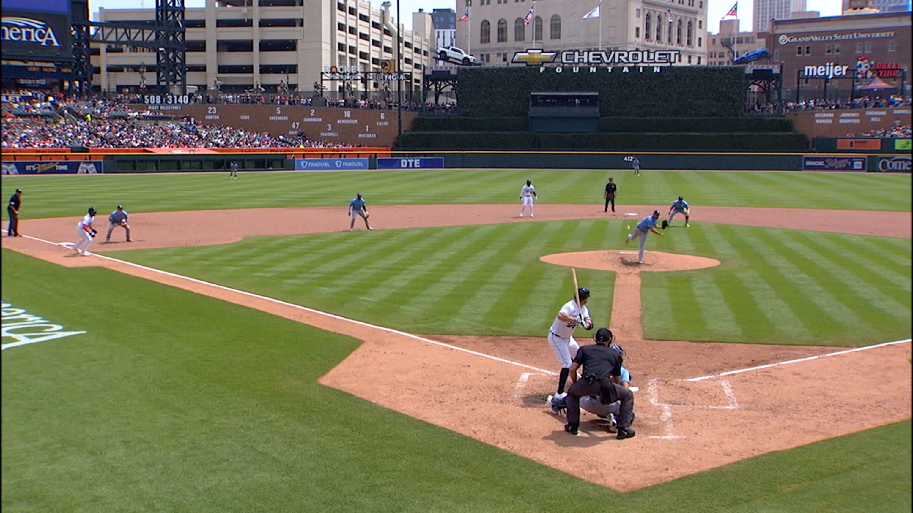 Miguel Cabrera plays final spring training game in Detroit Tigers' 11-10  win over Rays