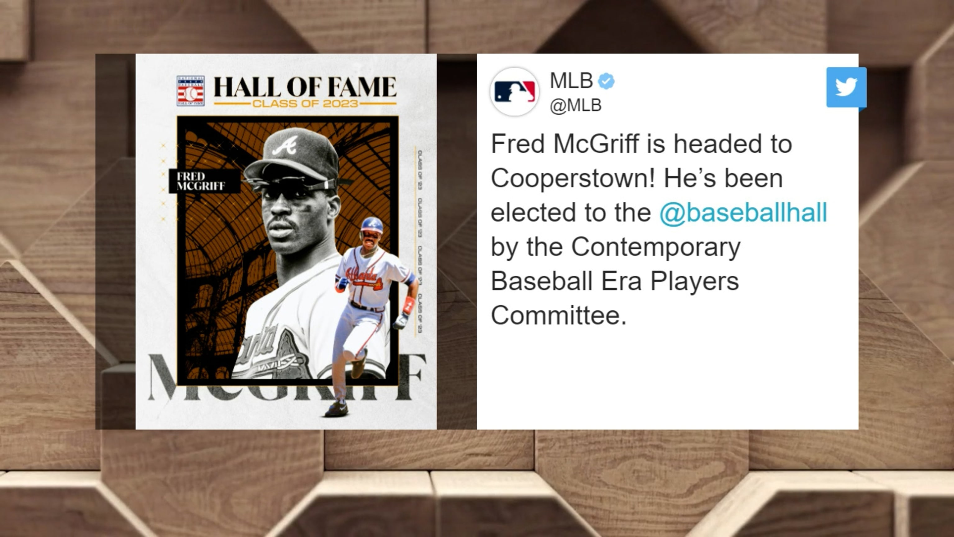 Why classy slugger Fred McGriff deserved Hall of Fame nod - Sports