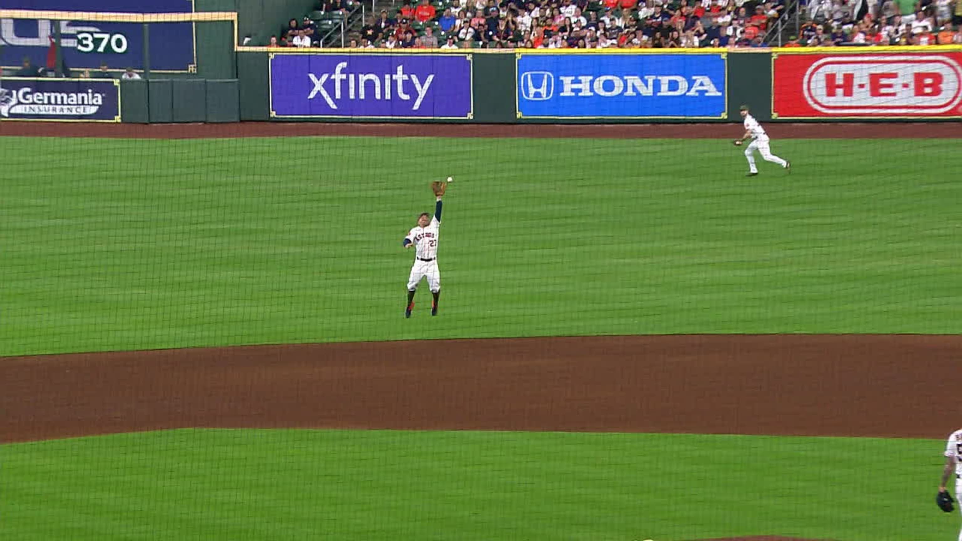 Gran atrapada de José Altuve