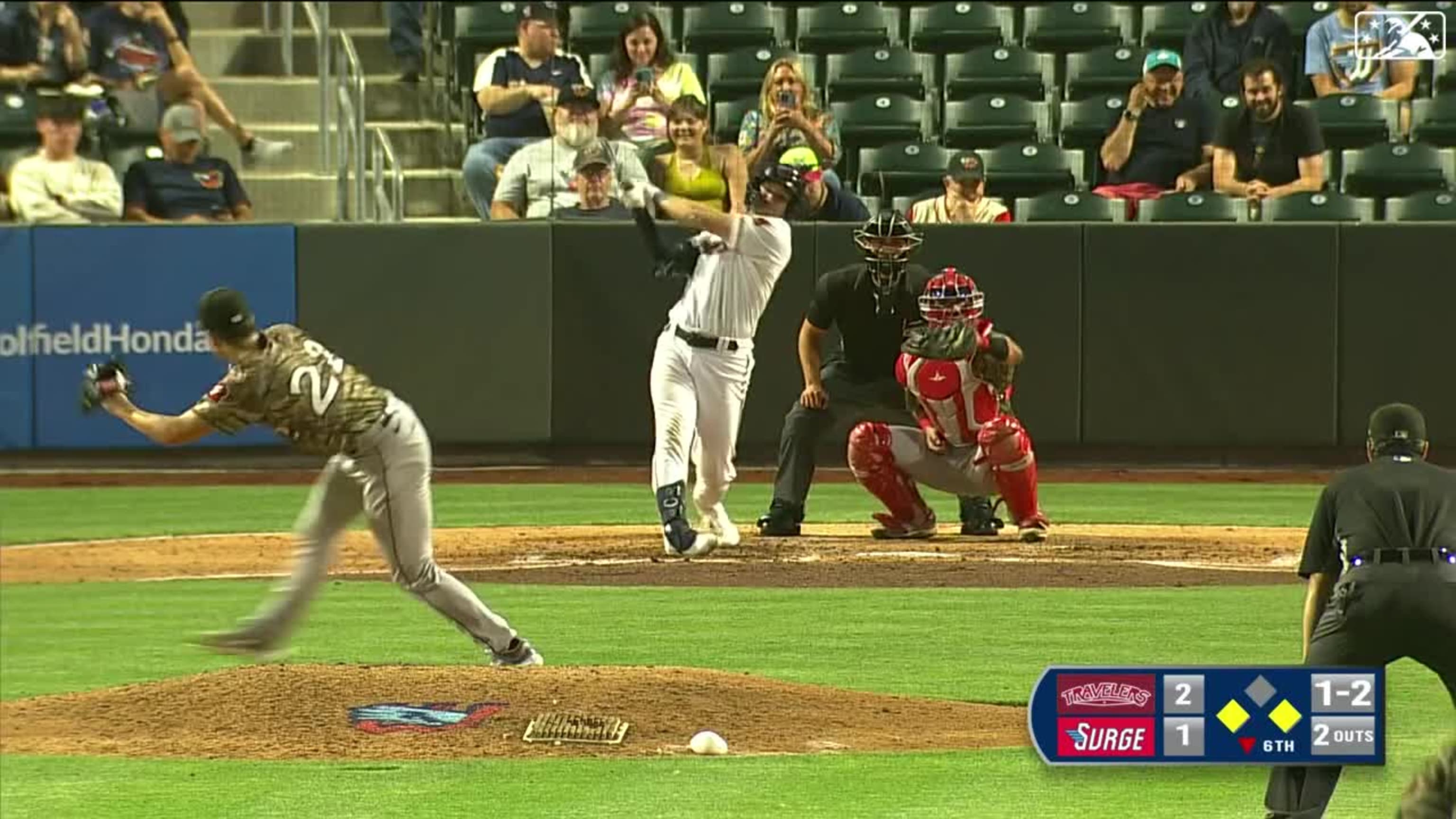 Bryan Woo's 10th strikeout