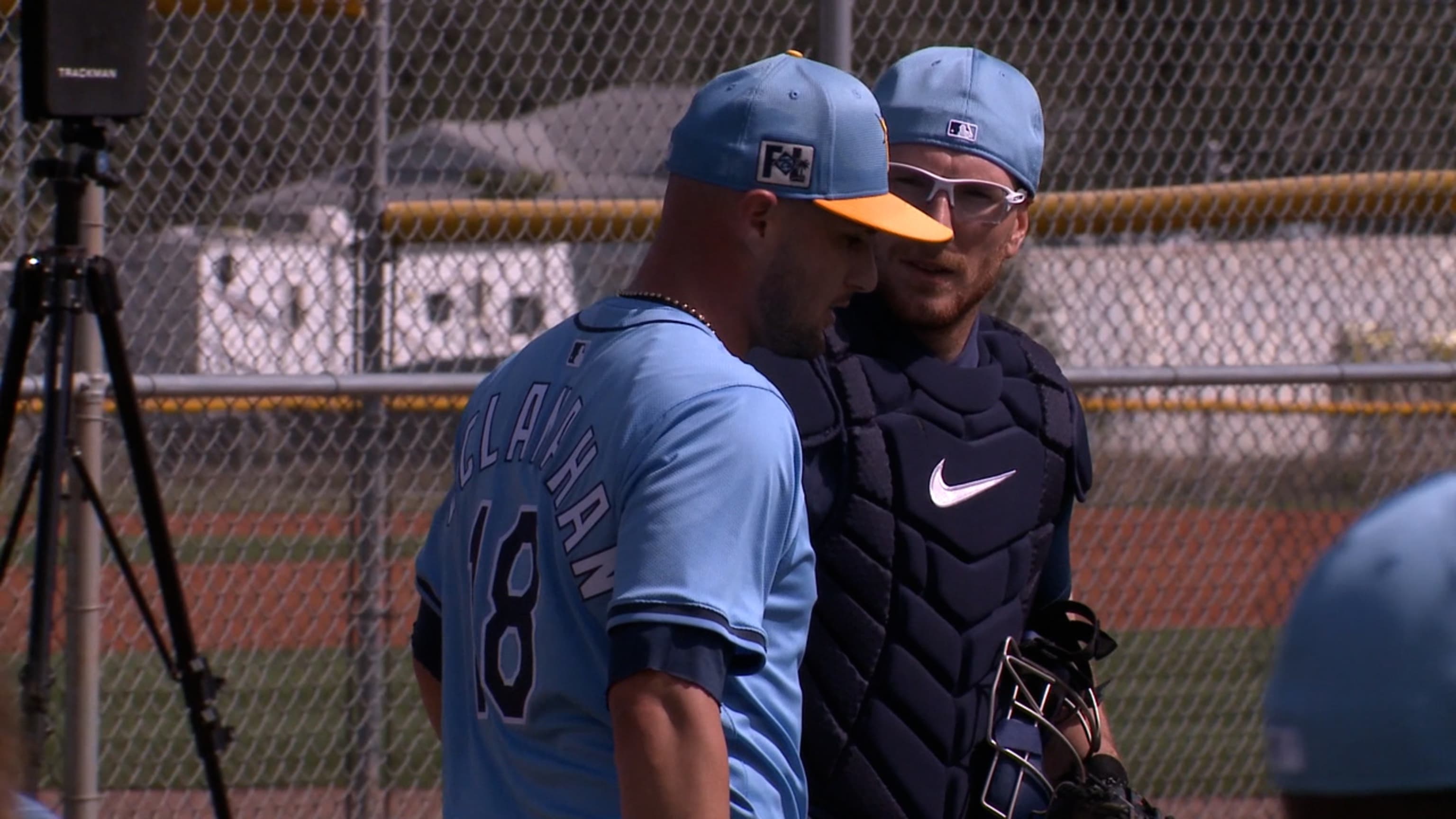 Rays pitchers and catchers discuss reporting to camp