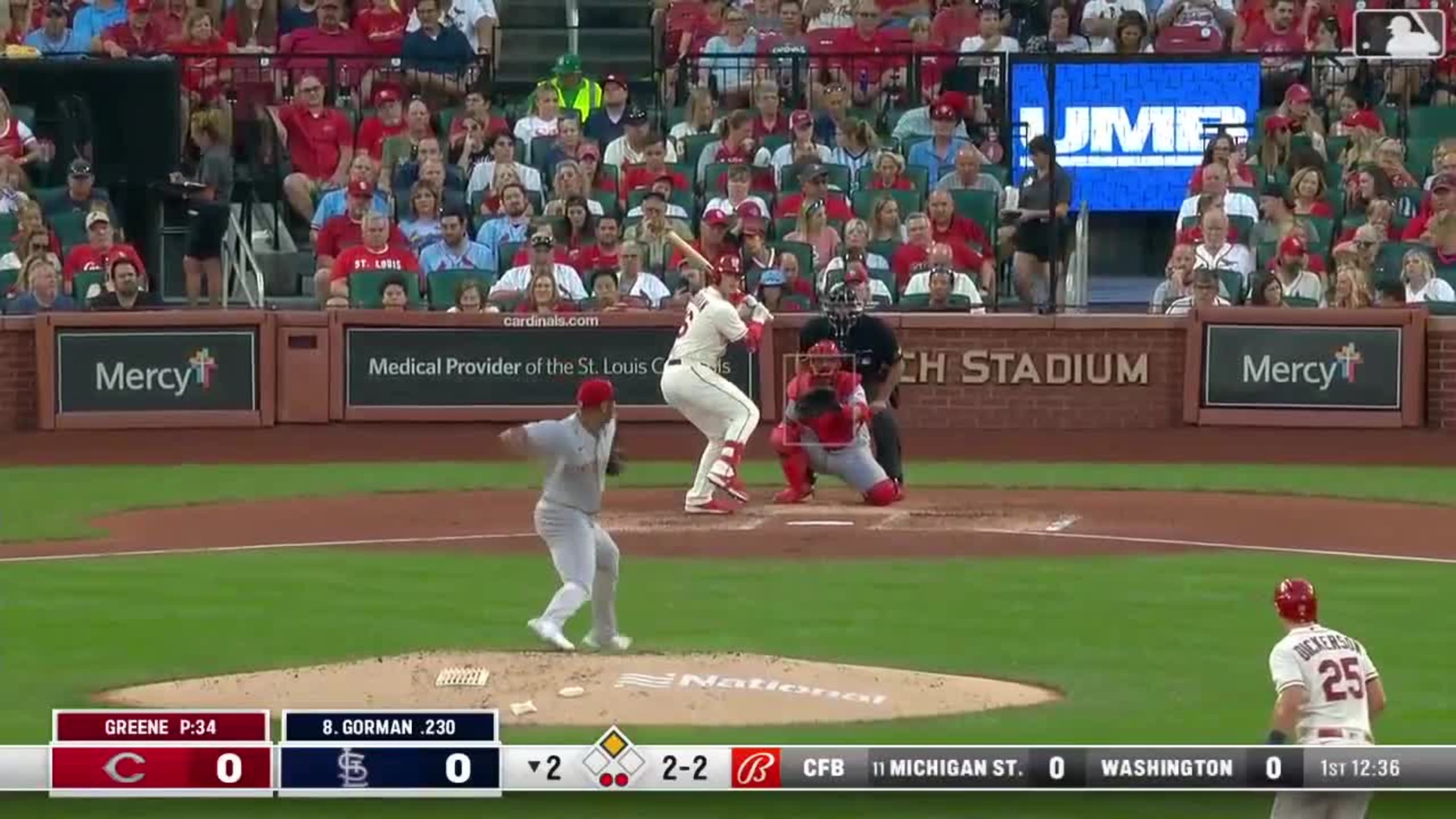 Hunter Greene's three strikeouts, 06/17/2023